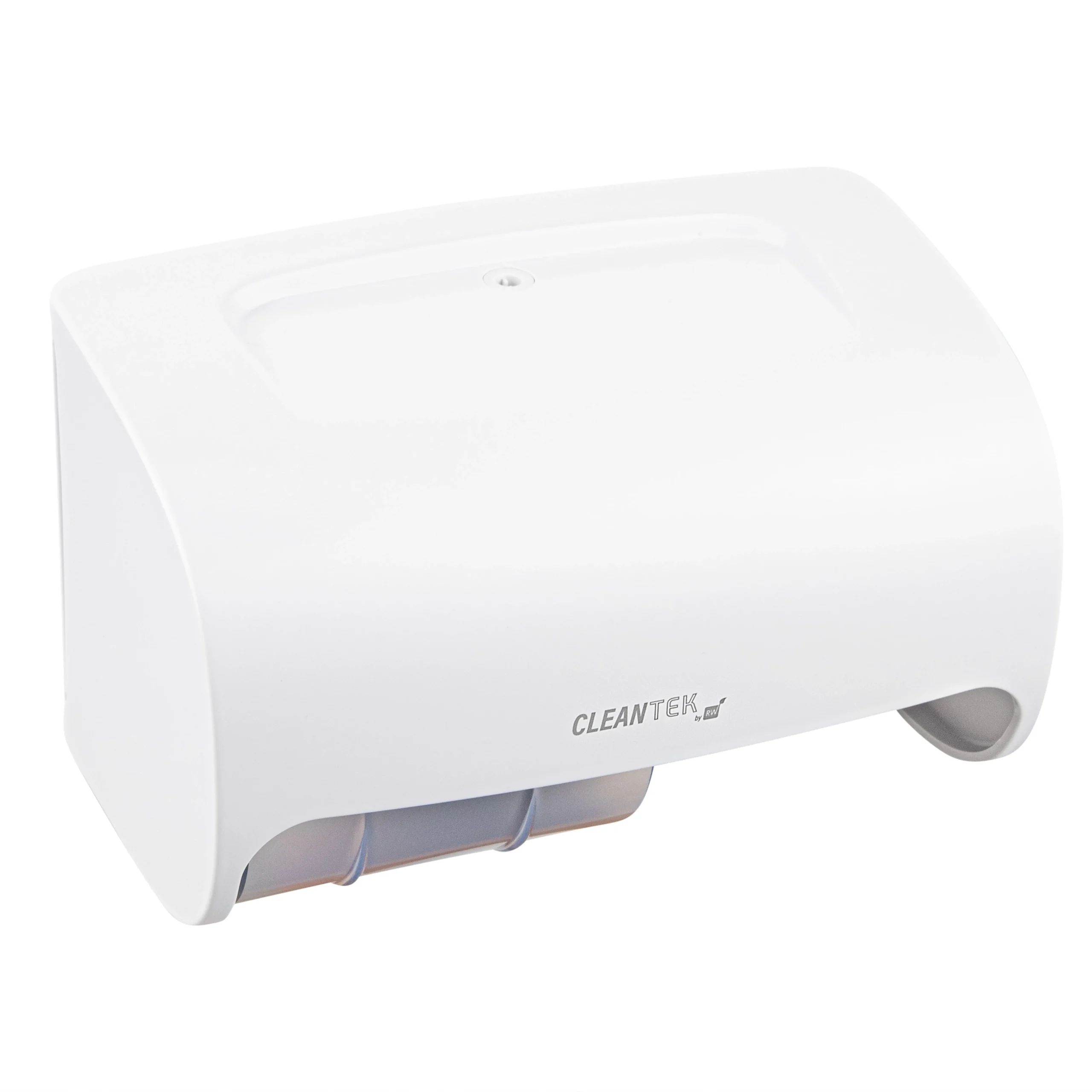 Dispenser, Bath Tissue, 2-Roll, Standard Roll, White, 10.5 x 6.25 x 6.25 Inch,1 - 1 EACH