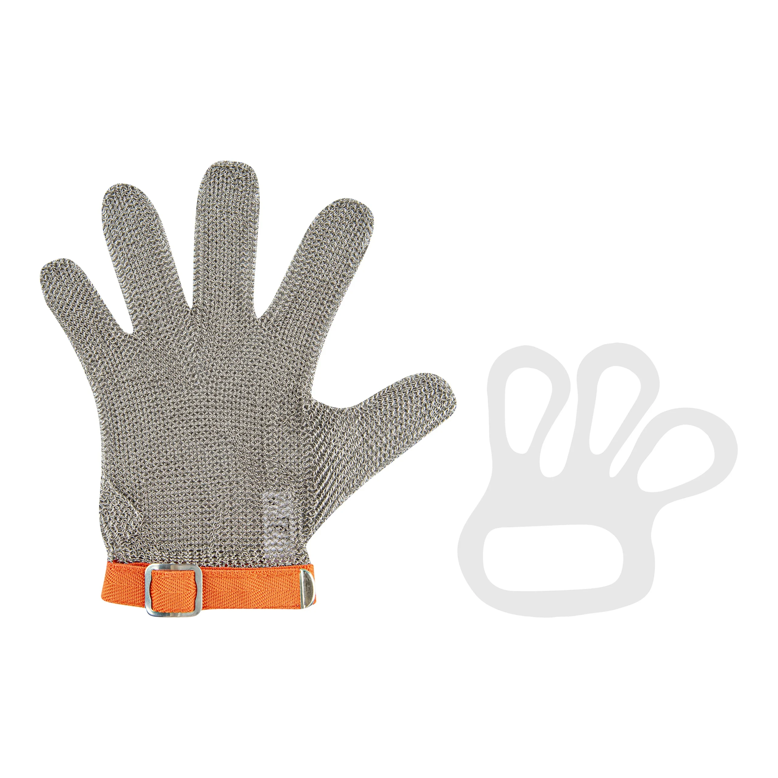 Gloves, Cut-Resistant, Life Protector, Extra-Large, Fiber & Stainless Steel Mesh, Level 9, 10.25 x 5.25 Inch,1 - 1 EACH