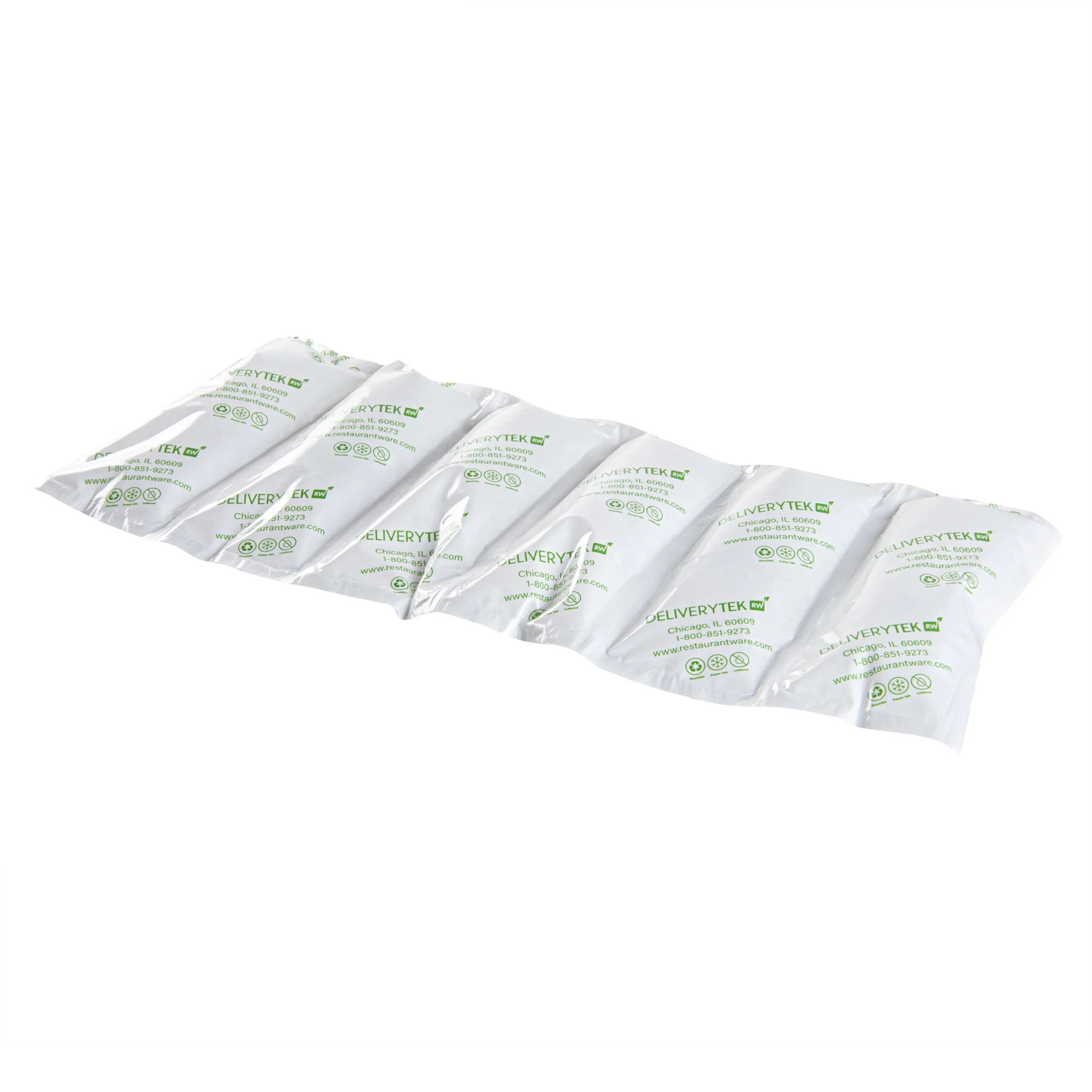 Ice Packs, Shipping, Delivery Tek, Plastic, 1 x 6 Cells, 15.25 x 5.75 Inch,100 - 1 EACH
