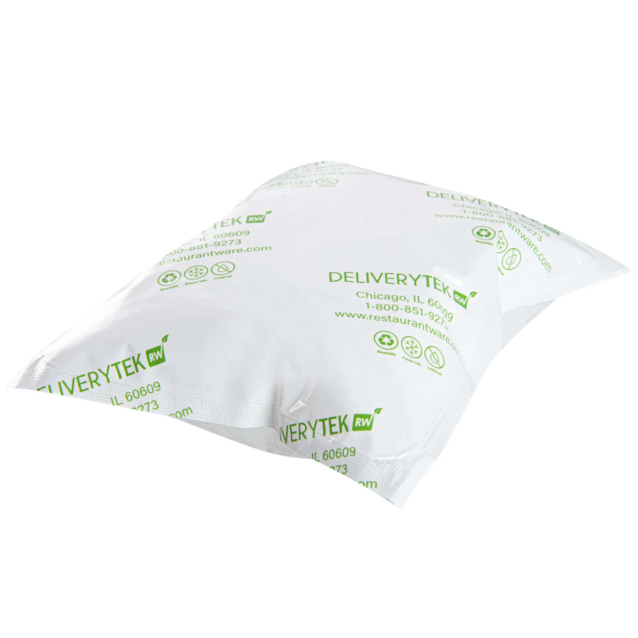 Ice Packs, Shipping, Delivery Tek, Plastic, 6.25 x 5 Inch,100 - 1 EACH