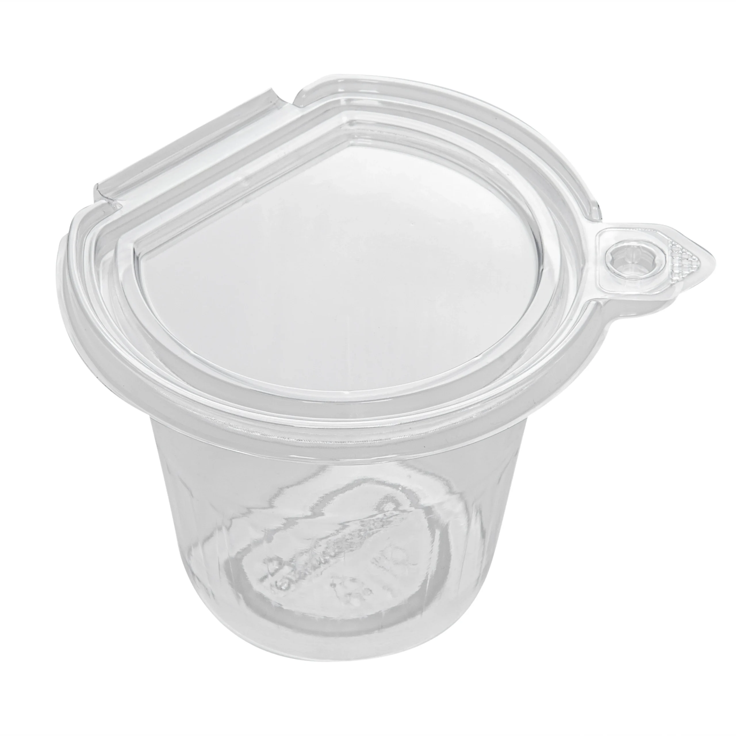 Cups, Parfait, Tamper Tek 11 Ounce, Plastic, Clear, with Lid, Tamper-Evident, 4.25 x 4.25 x 3.5 Inch,100 - 1 EACH