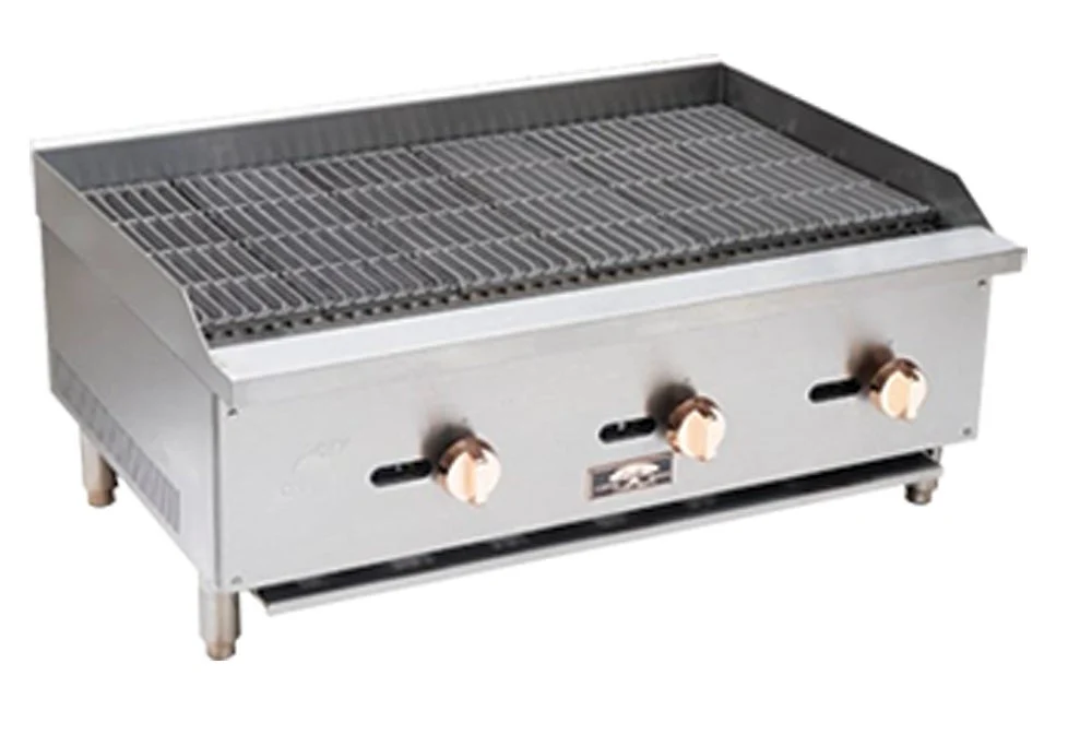 Charbroiler, Countertop, 24 Inch, Natural Gas,1 - 1 EACH