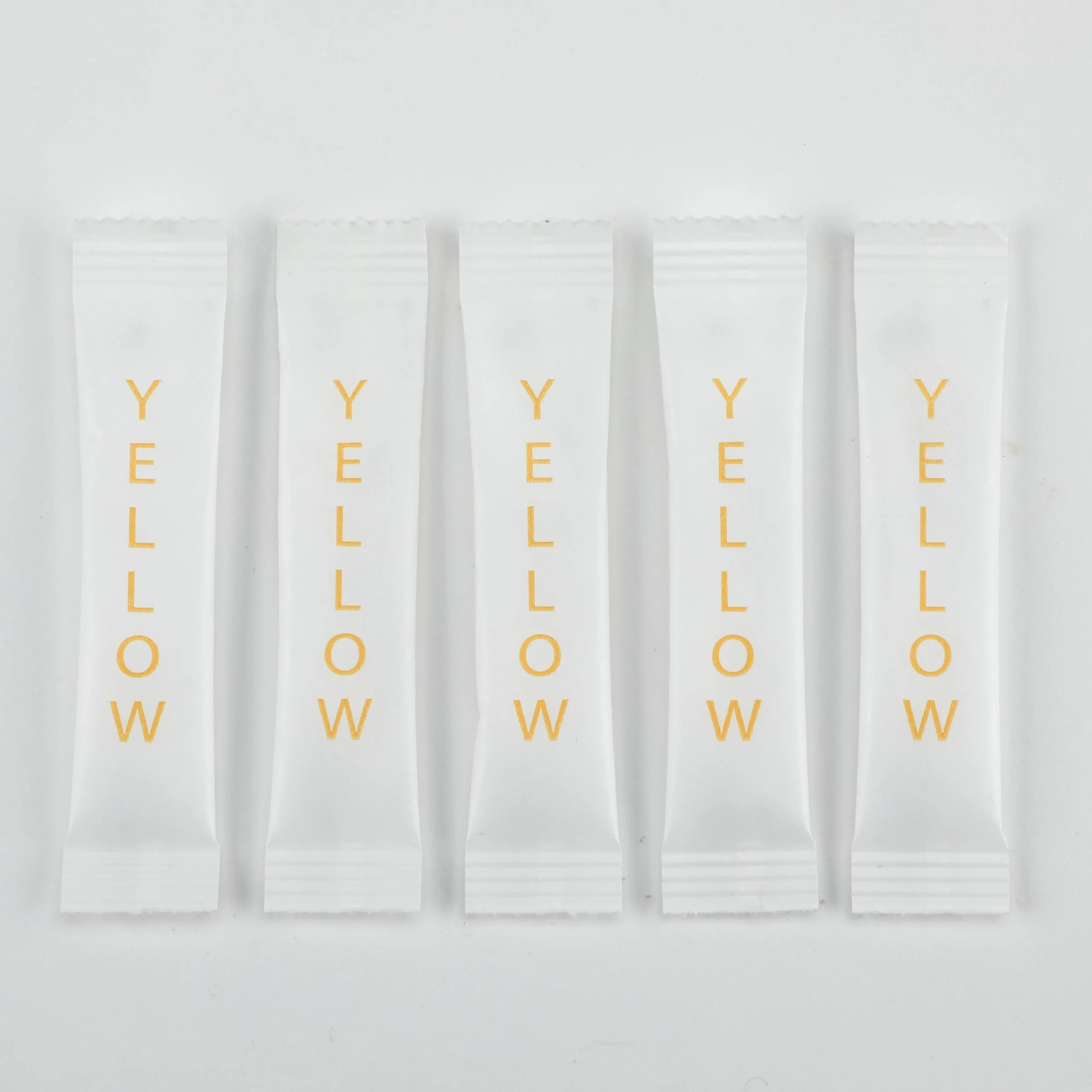 Sweeteners, Sucralose, Stick Packets, Yellow,1000 - 1 Gram Avg