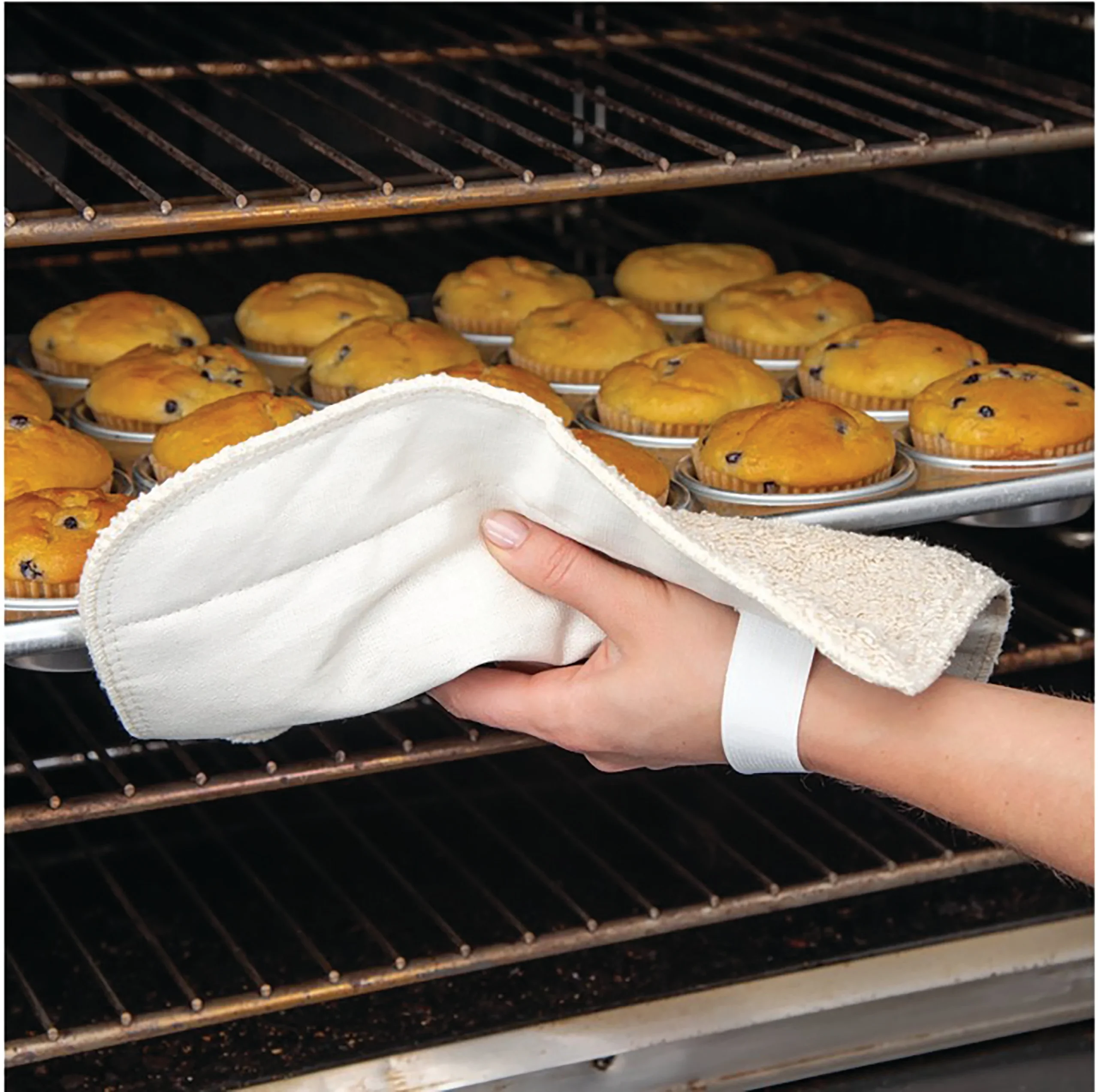 Grabbers, Pan, 10 x 11 Inch, Terry Cloth,3 - 1 EACH