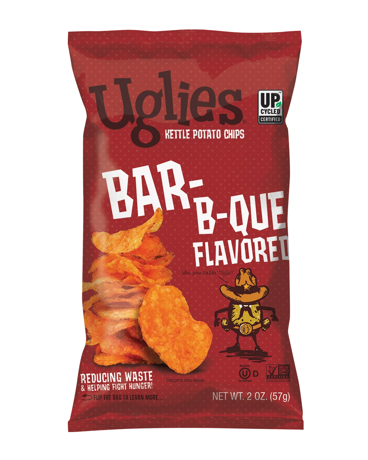 Chips, Potato, Kettle-Cooked, Barbeque,24 - 2 OUNCE