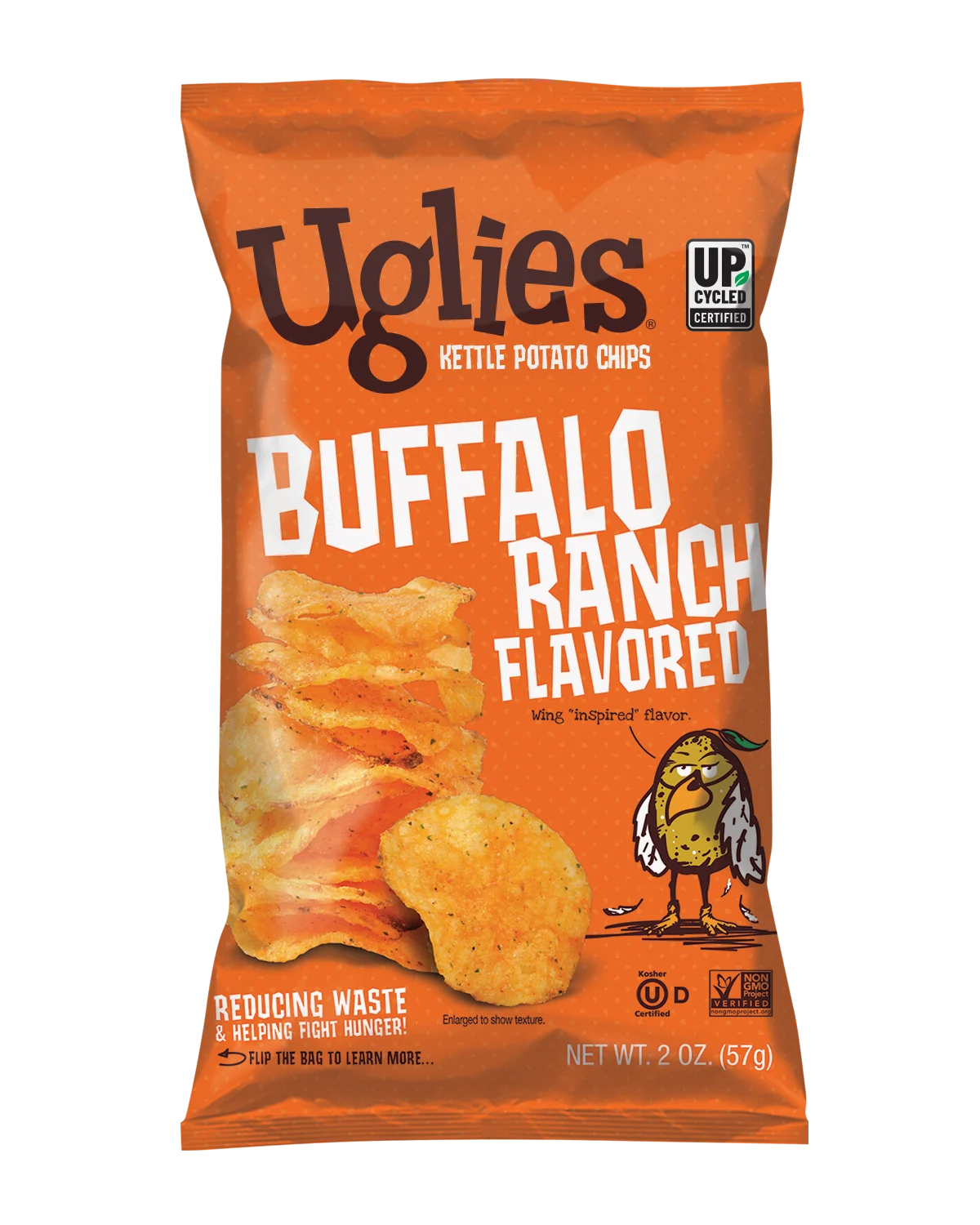 Chips, Potato, Kettle-Cooked, Buffalo Ranch,24 - 2 OUNCE