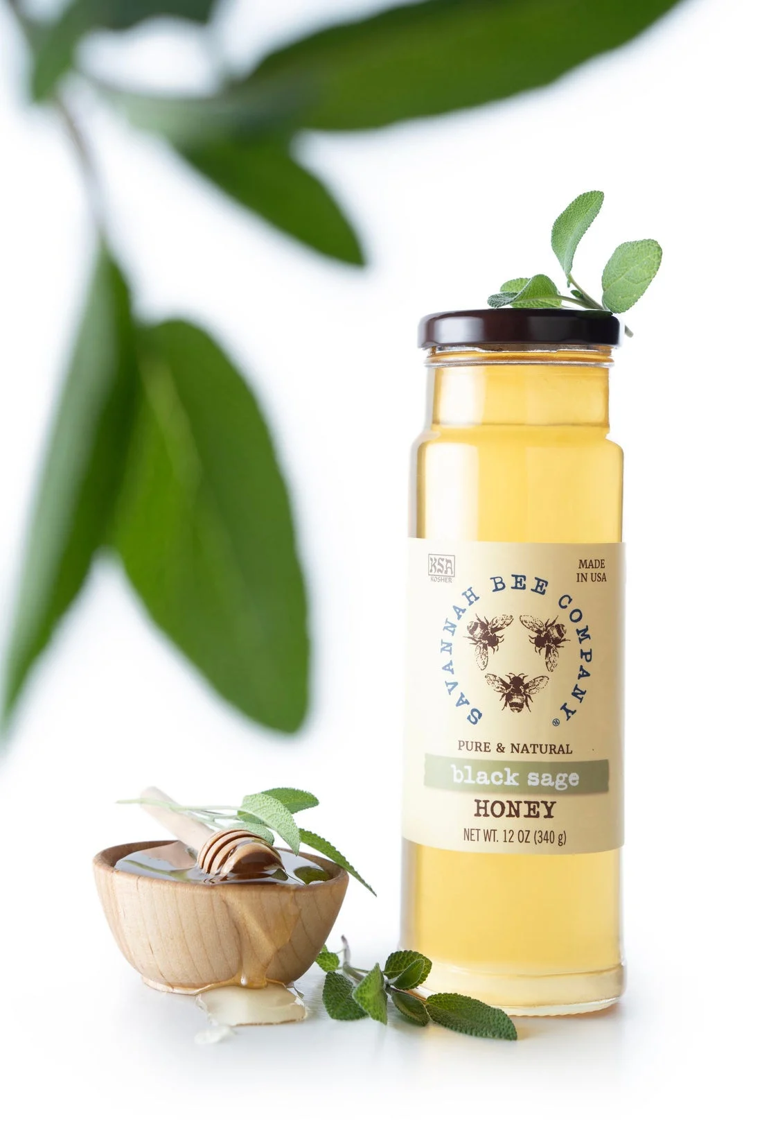 Honey, Black Sage,12 - 12 OUNCE
