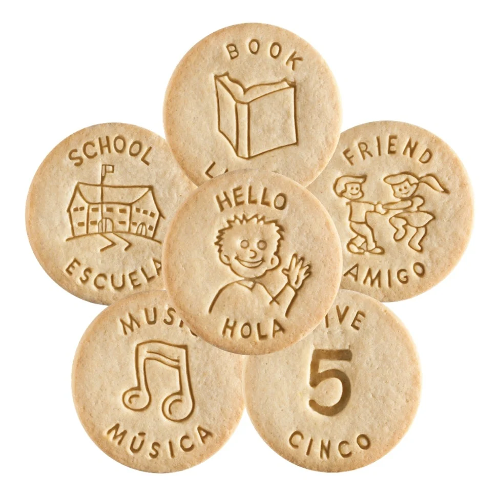 Crackers, Sweet, English & Spanish, Shelf-Stable, Single-Serve,120 - 1 OUNCE