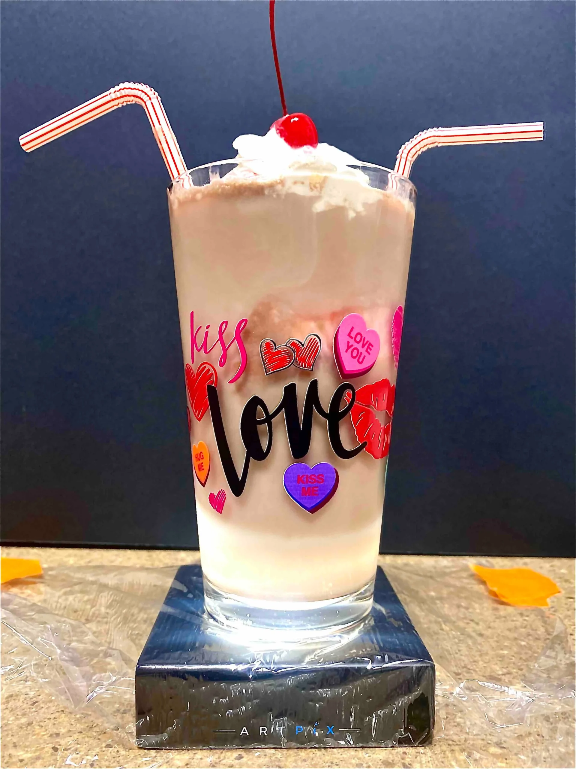 Glasses, Mixing, Valentine's Day 16 Ounce,24 - 1 EACH