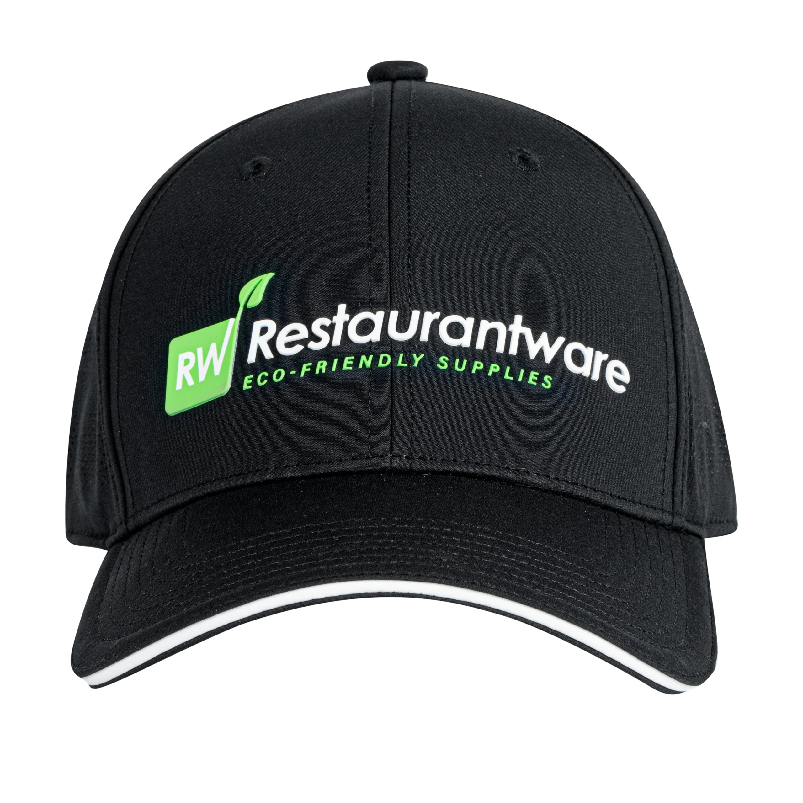 Hats, Perforated, RW Threads, Black, Adjustable,1 - 1 EACH
