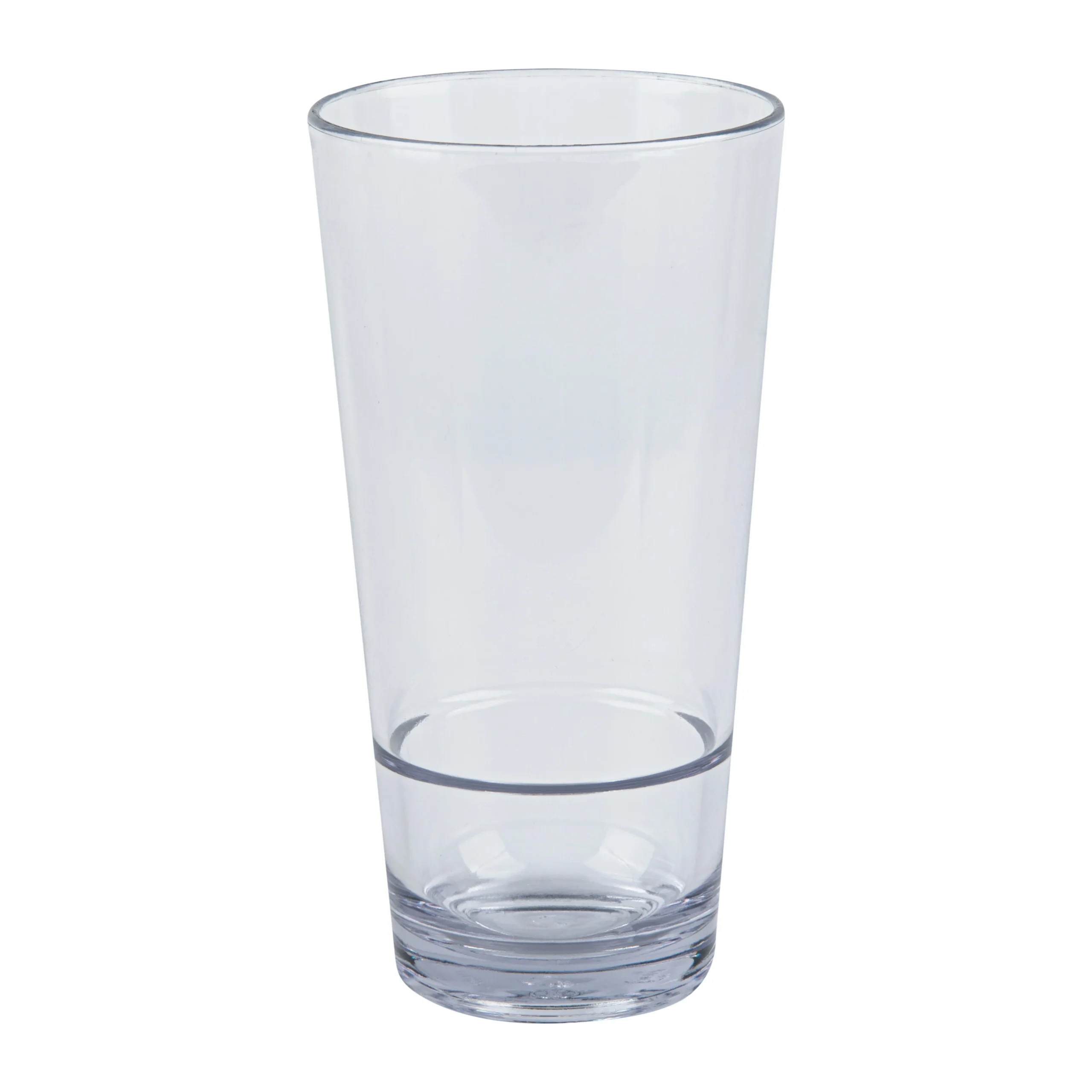 Glasses, Cooler, Bev Tek, Clear 20 Ounce, SAN, 3.50 x 3.50 x 6.50 Inch,5 - 10 COUNT