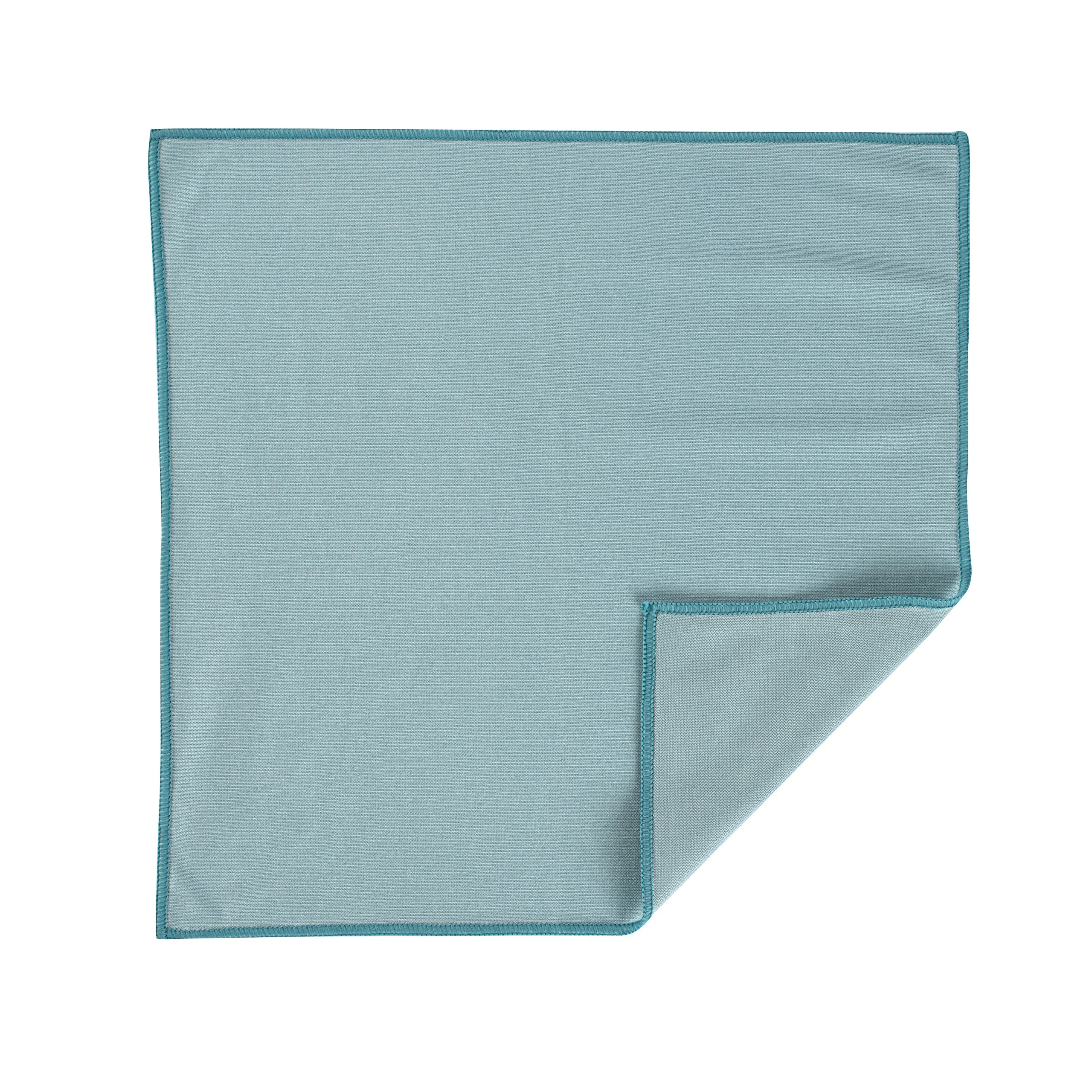 Cloths, Glass Cleaning, Clean Tek, Microfiber, 15.75 x 15.75 Inch, Light Blue,50 - 2 COUNT