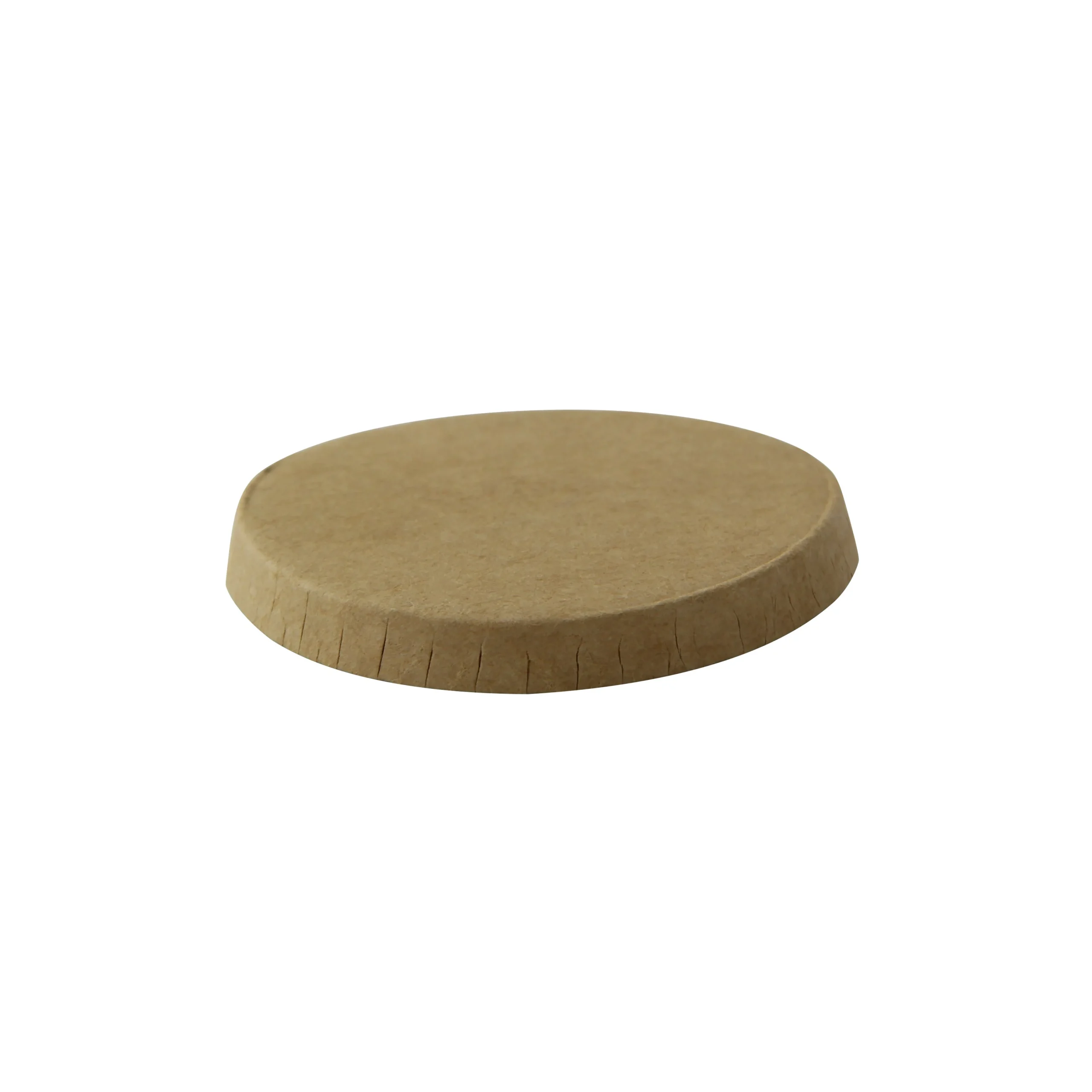 Lids, Paper, Kraft, 2.44 Inch, for 2 Ounce Containers,20 - 50 COUNT