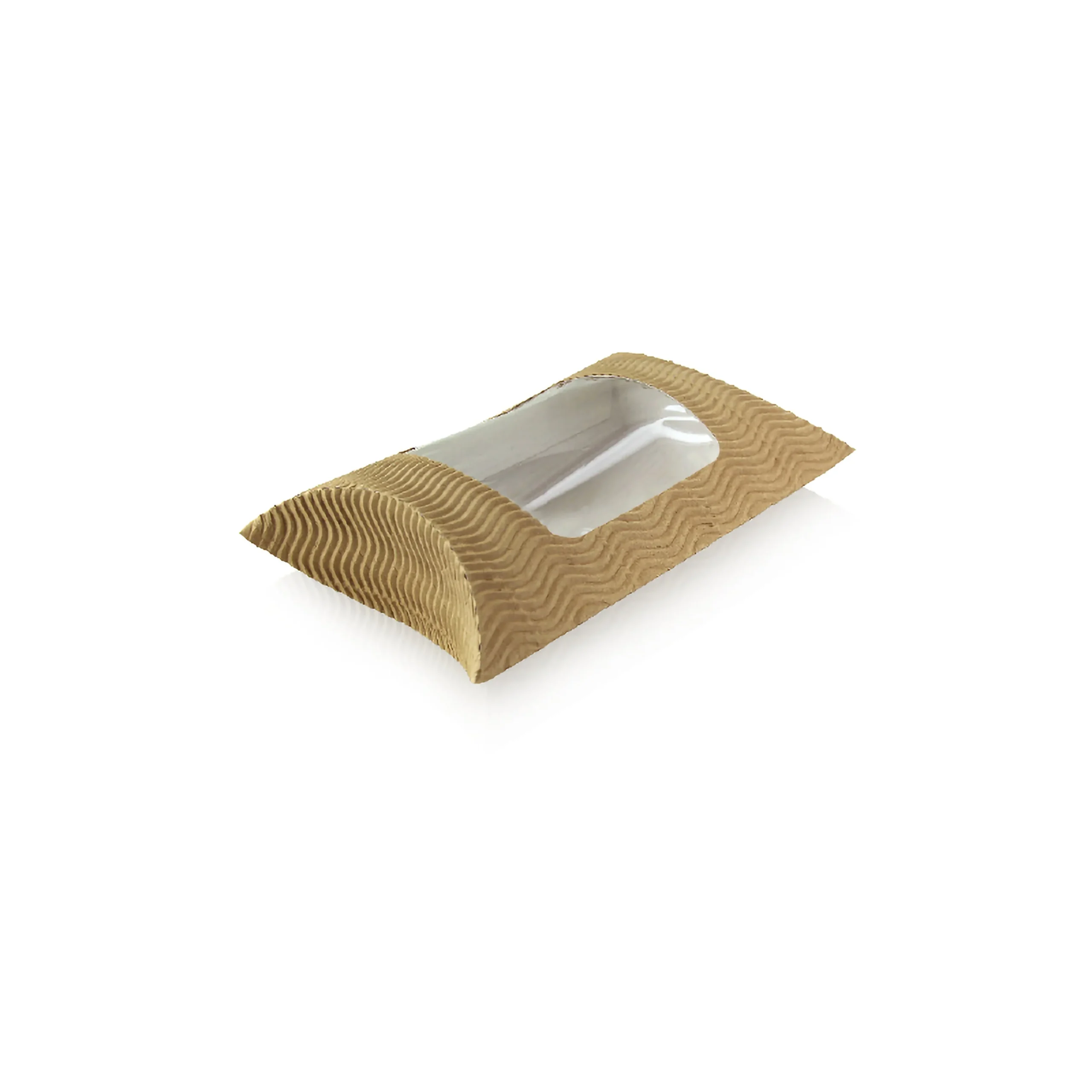 Containers, Pillow Pack, 7.90 x 5.90 x 2.20 Inch, Paper, Square, includes Window,10 - 25 COUNT