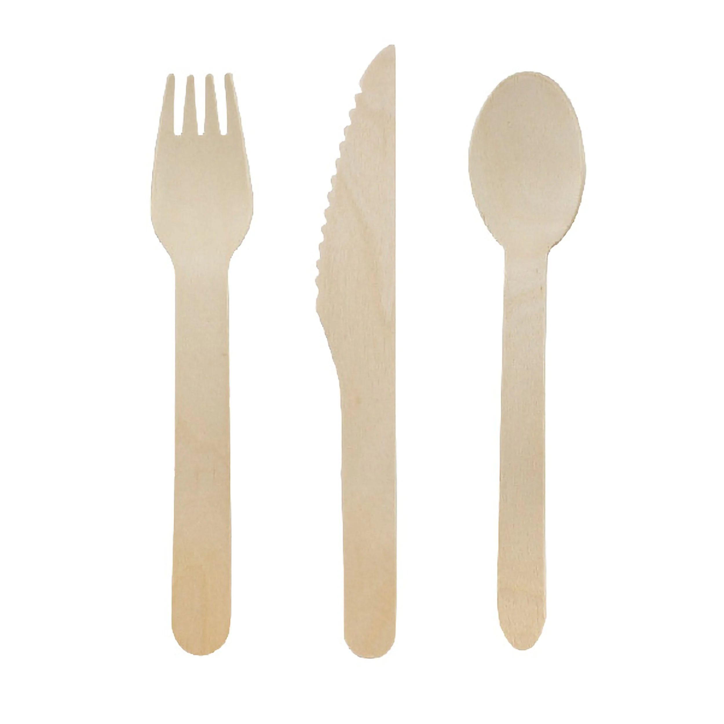 Cutlery Kits, Wood,12 - 24 COUNT