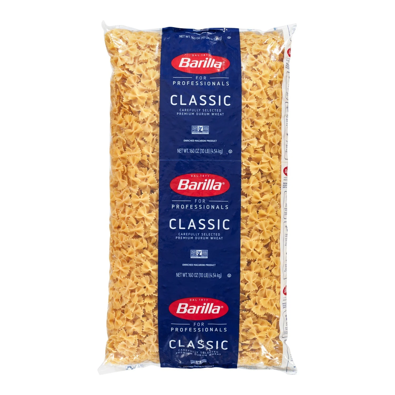 Pasta, Farfalle, Bulk,2 - 160 OUNCE