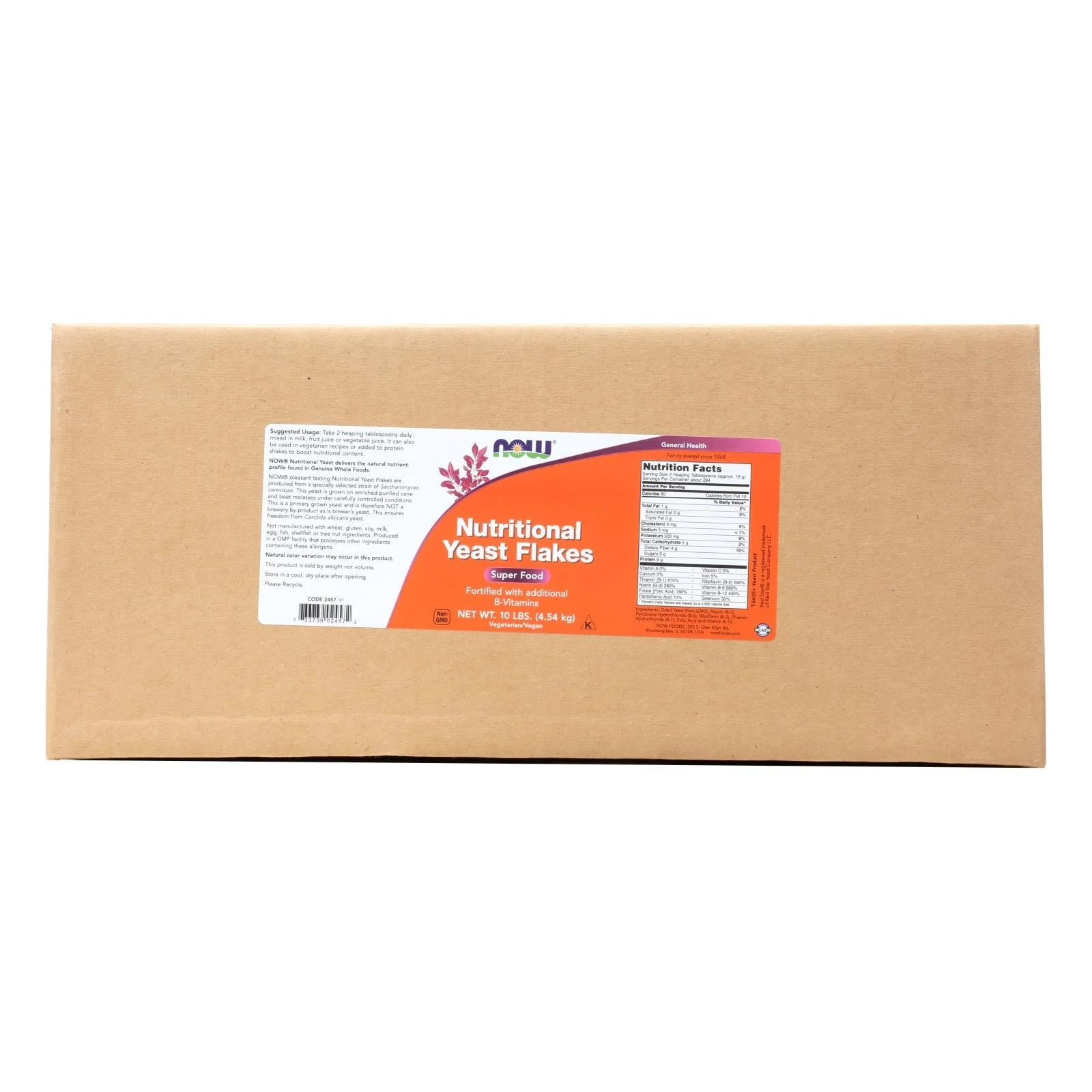 Nutritional Yeast, Flake,1 - 10 POUND