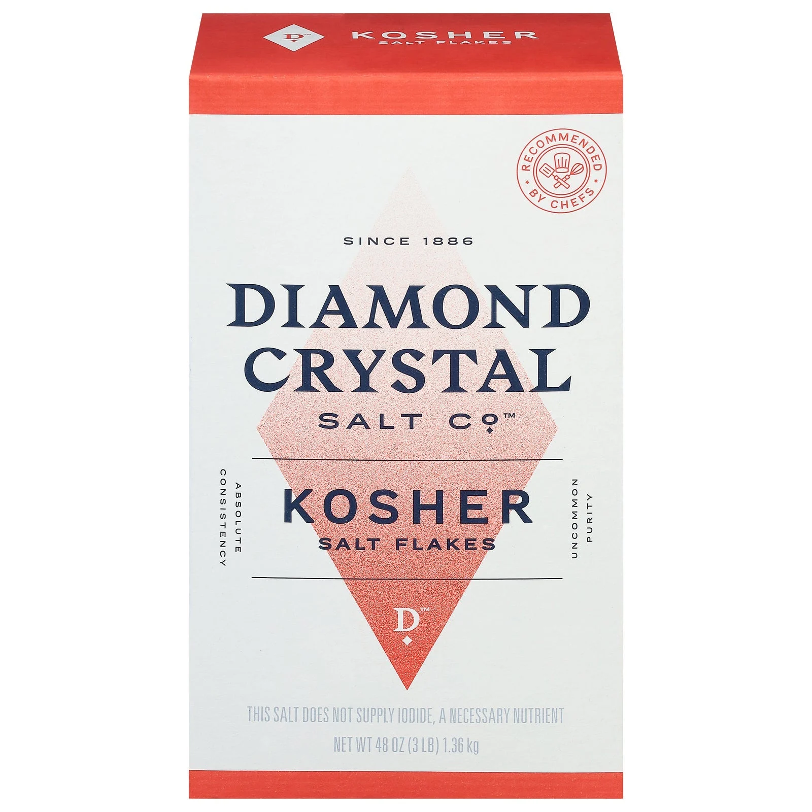 Salt, Kosher, Flake, Box,9 - 3 POUND