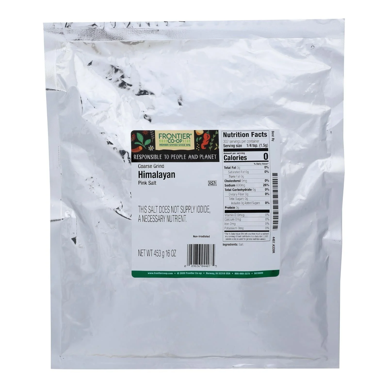 Salt, Coarse, Himalayan Pink,1 - 1 POUND