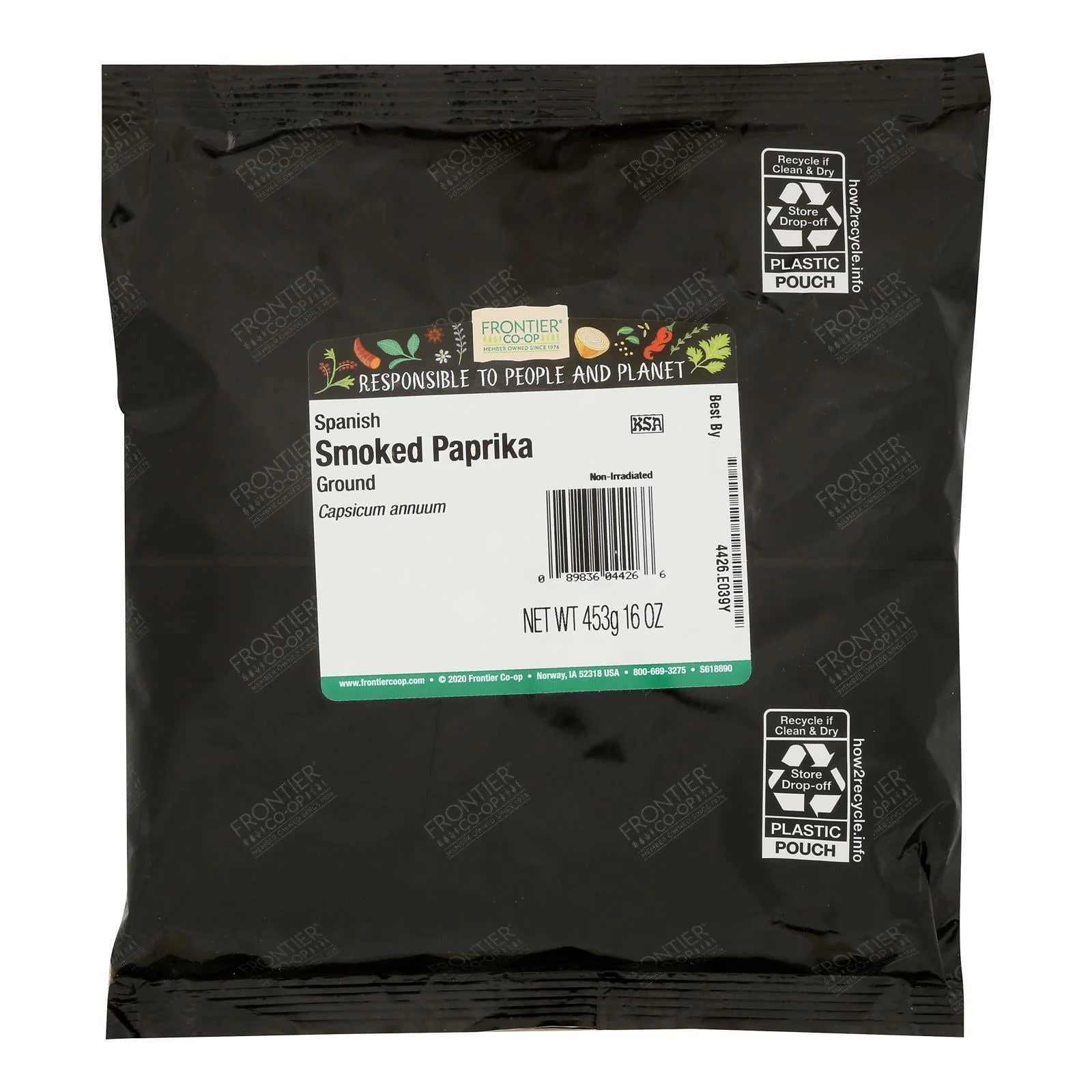 Spice, Paprika, Ground, Smoked Spanish,1 - 1 POUND