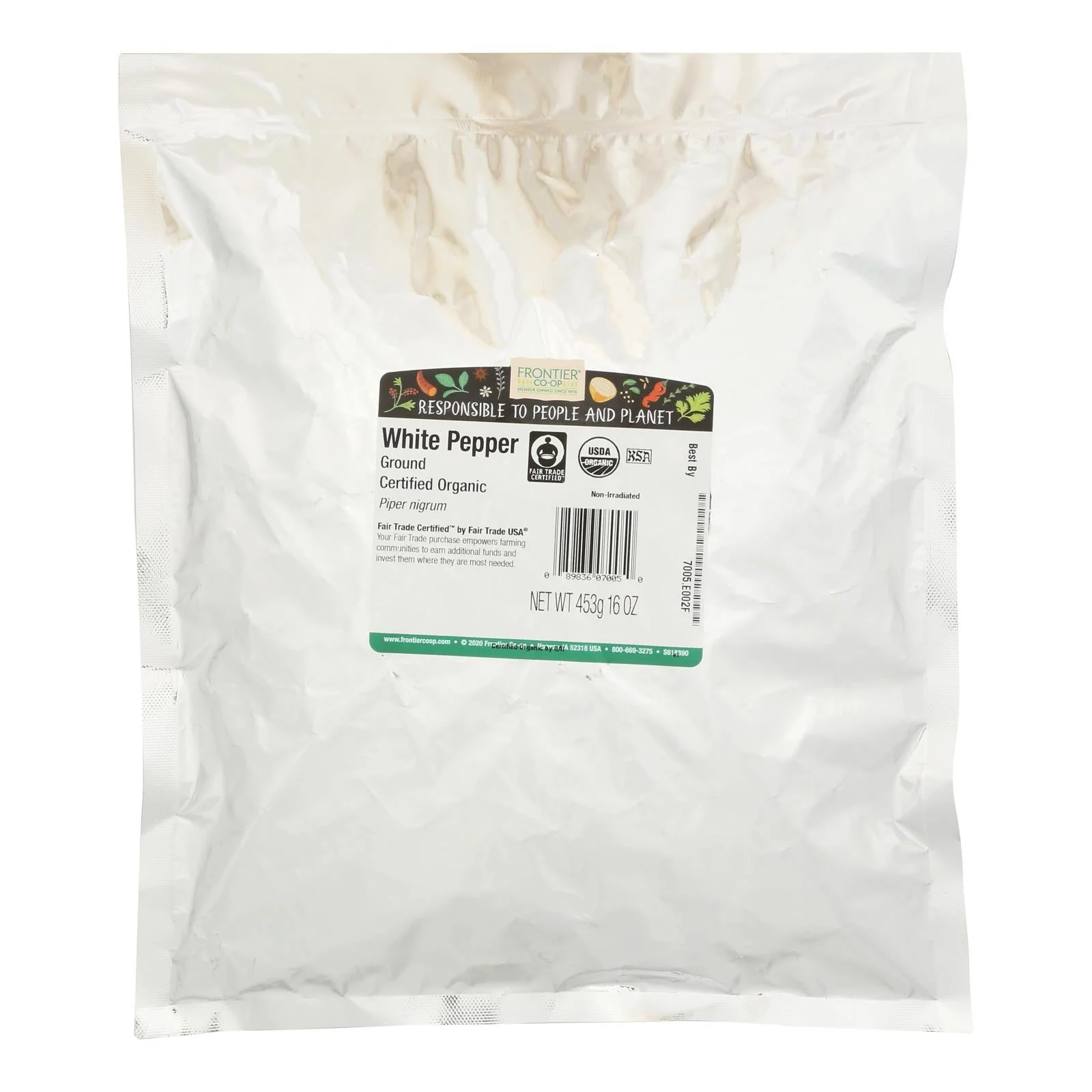 Pepper, White, Ground,1 - 1 POUND