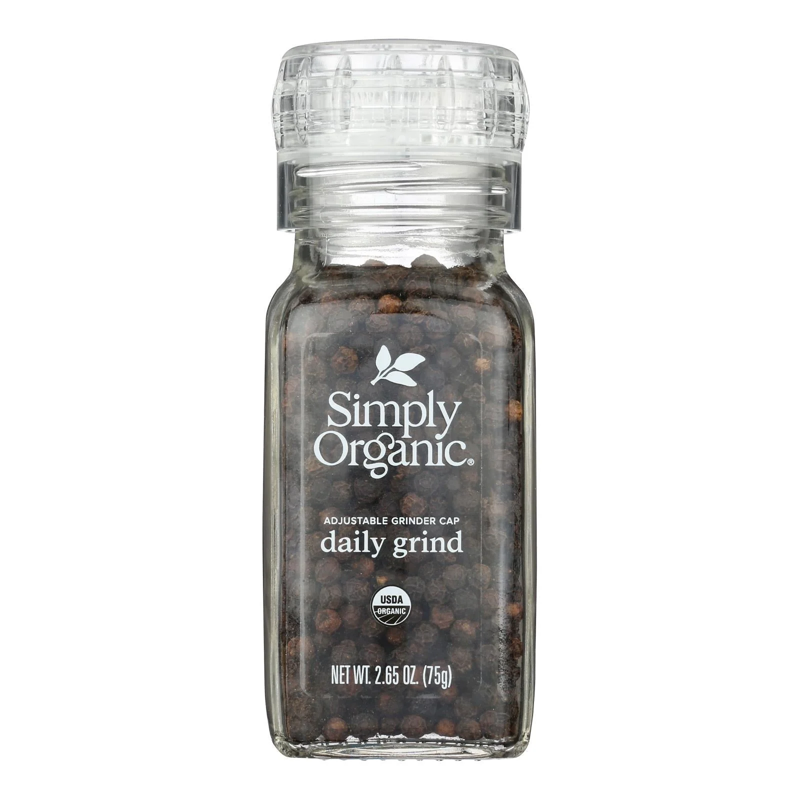 Peppercorns, Whole, Grinder,1 - 2.65 OUNCE