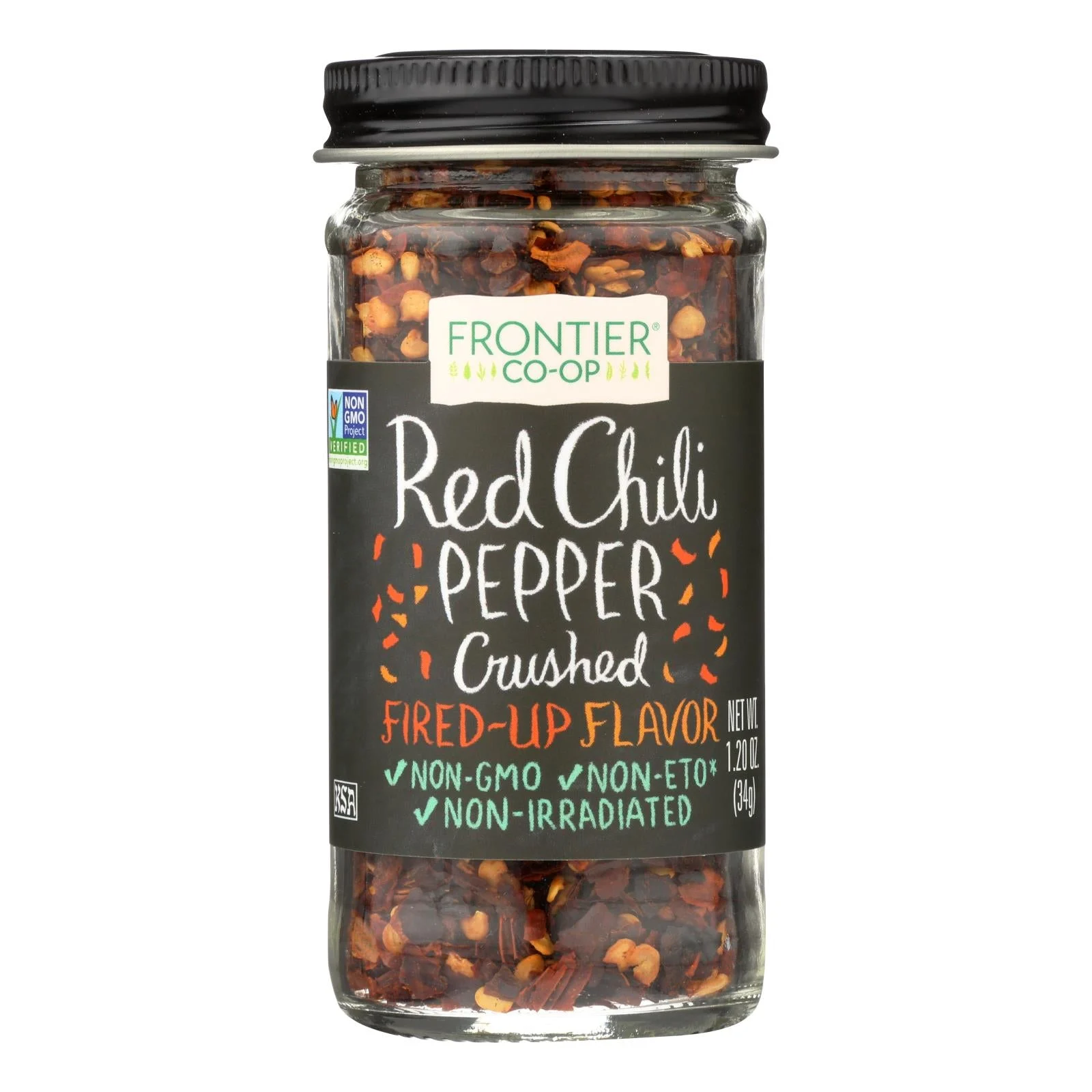 Pepper, Chili, Crushed,1 - 1.2 OUNCE