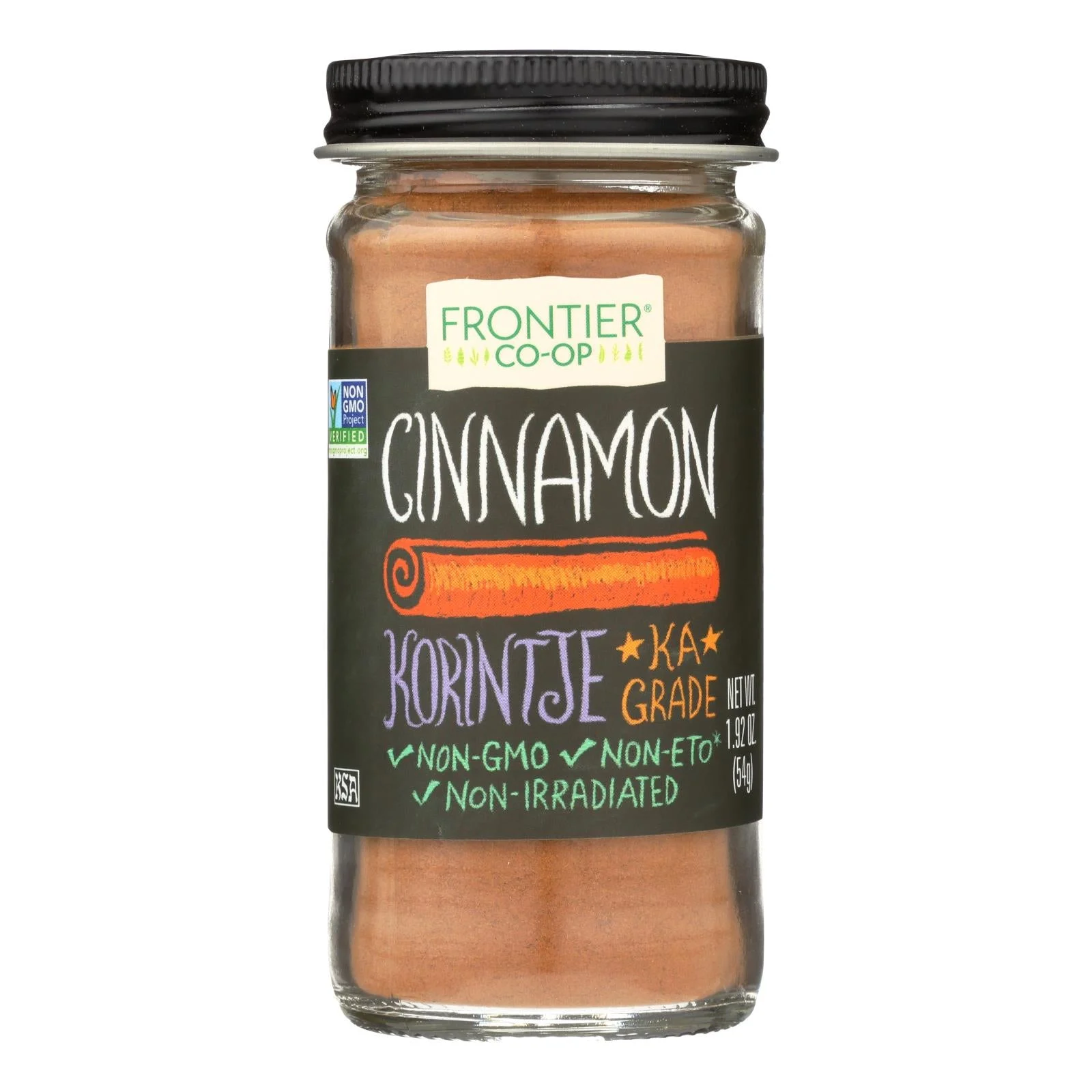 Spices, Cinnamon, Ground, Korintje, Grade A, Contains Oil,1 - 1.92 OUNCE
