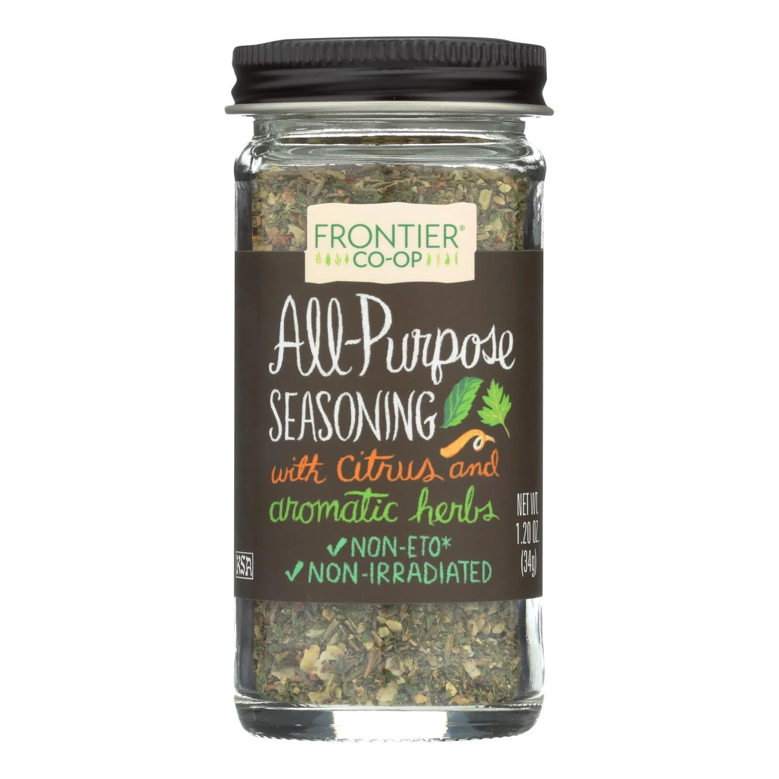 Seasoning, All-Purpose, contains Citrus & Aromatic Herbs,1 - 1.2 OUNCE