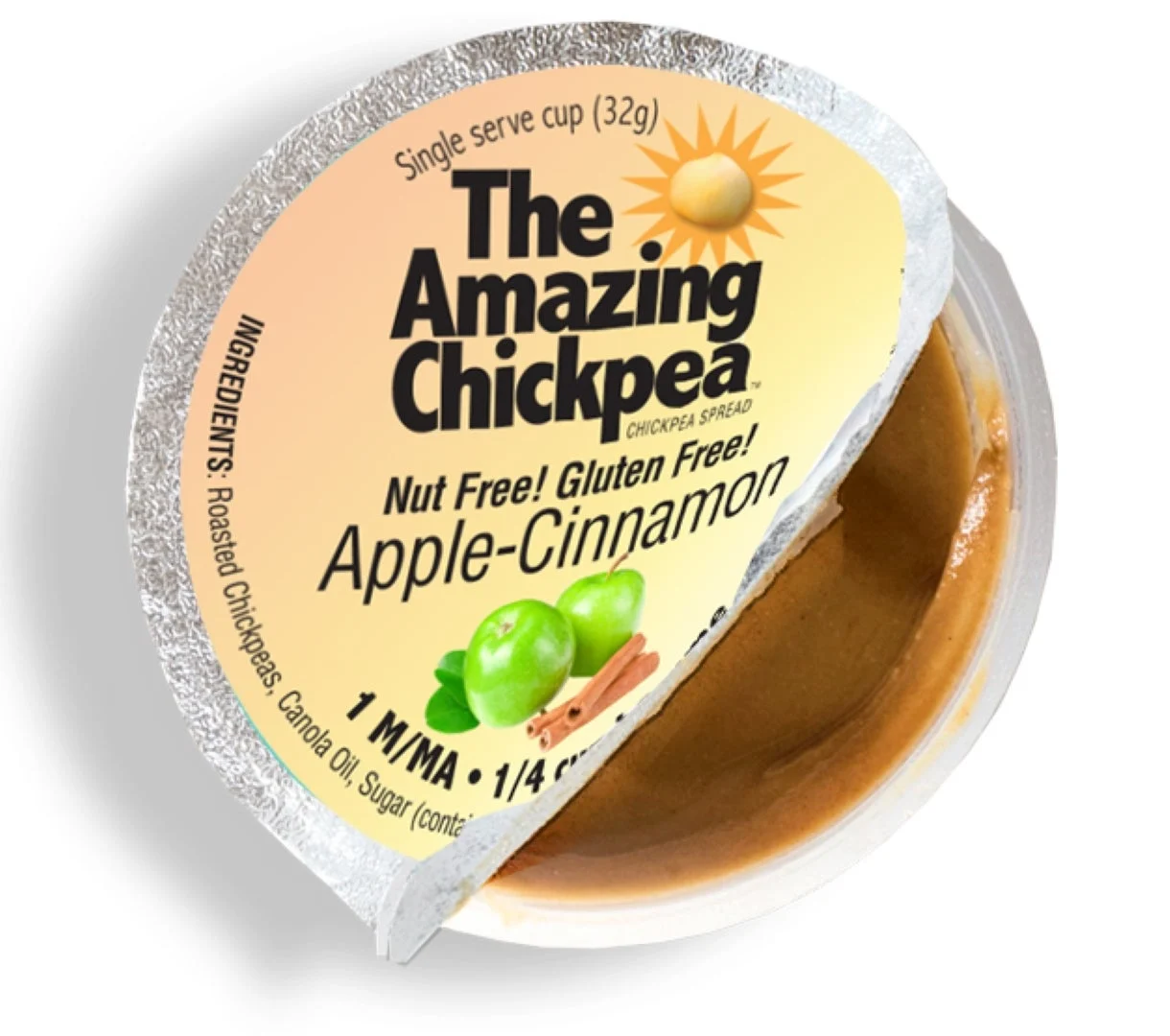 Spread, Apple Cinnamon,72 - 32 Gram Avg