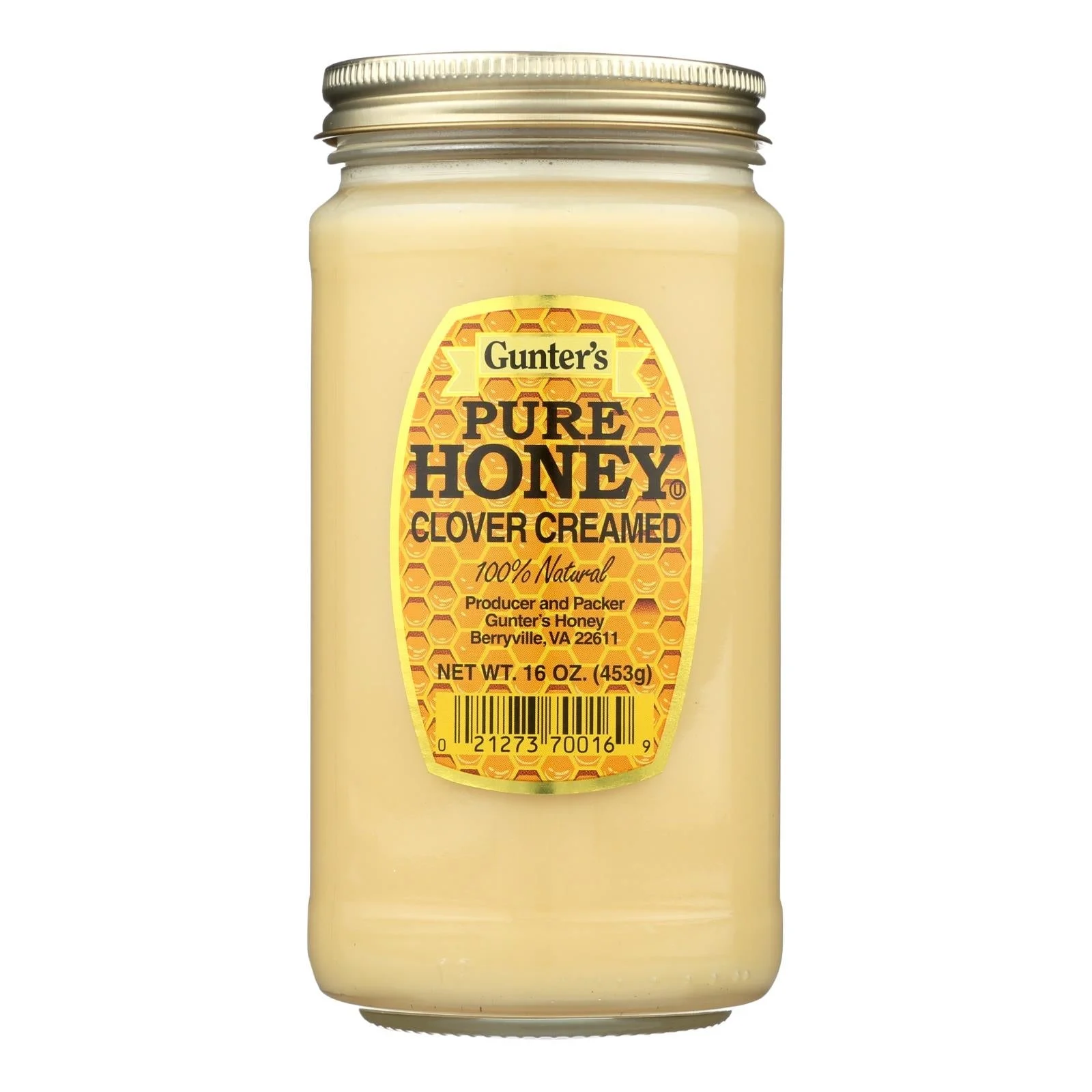 Honey, Clover, Creamed,12 - 16 OUNCE