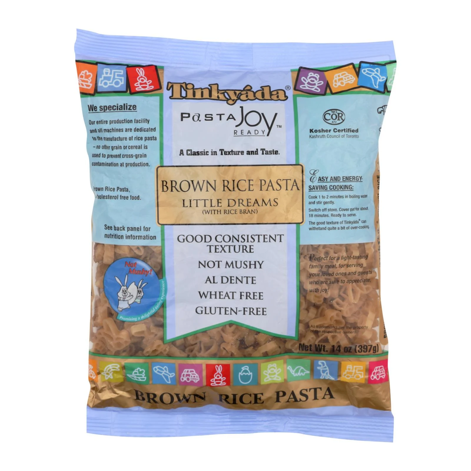 Pasta, Little Dreams, Brown Rice,12 - 14 OUNCE