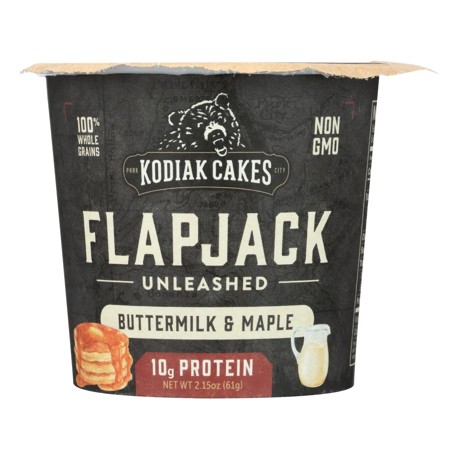 Mix, Pancake, Unleashed Protein, Buttermilk & Maple, Single-Serve, Cup,12 - 2.15 OUNCE