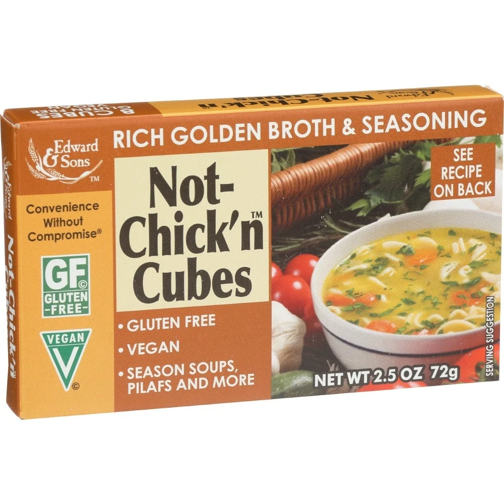 Cubes, Bouillon, Not-Chick'n,12 - 2.5 OUNCE