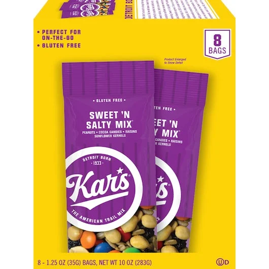 Trail Mix, Sweet & Salty, 1.25 Ounce,6 - 8 COUNT