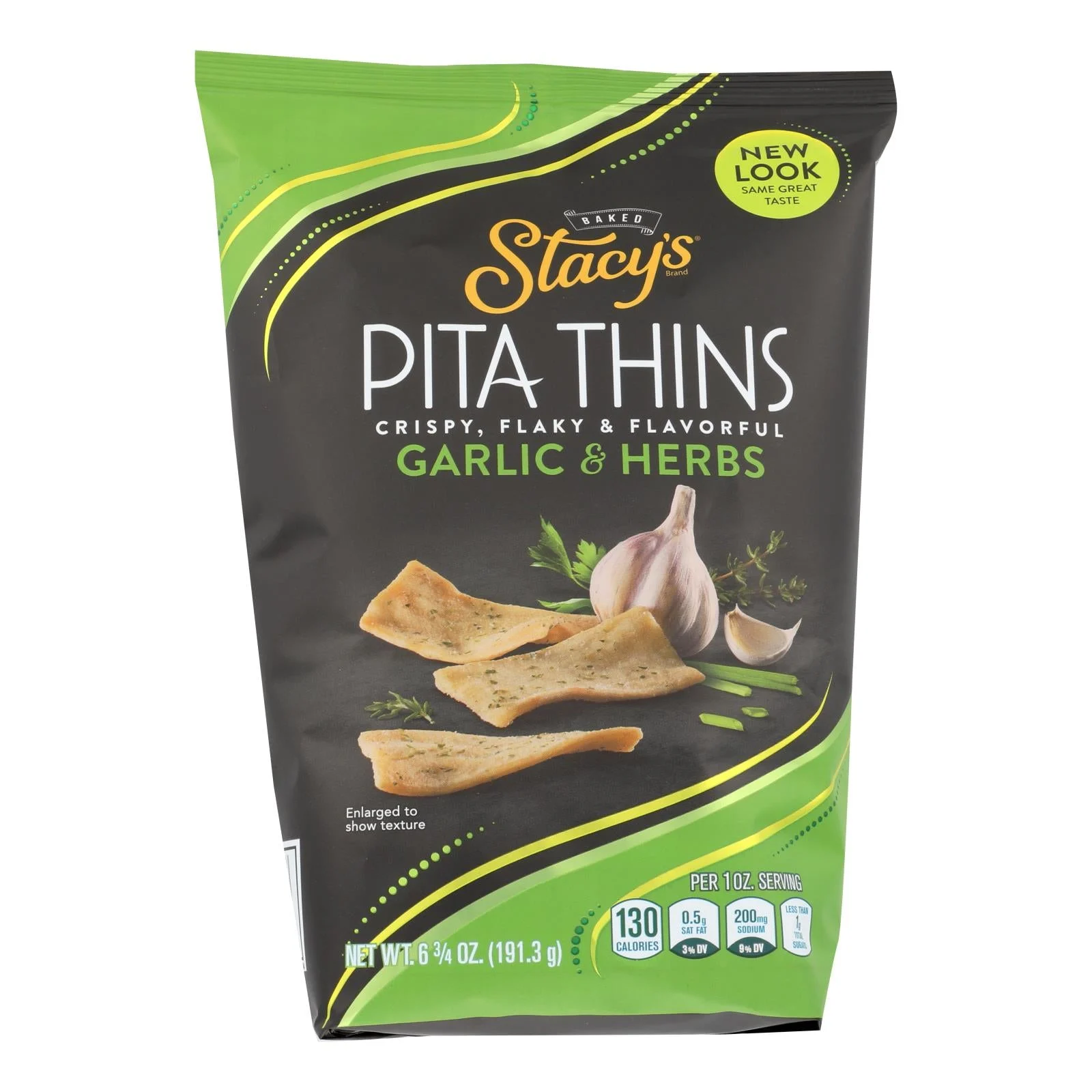 Chips, Pita, Garlic & Herb,8 - 6.75 OUNCE