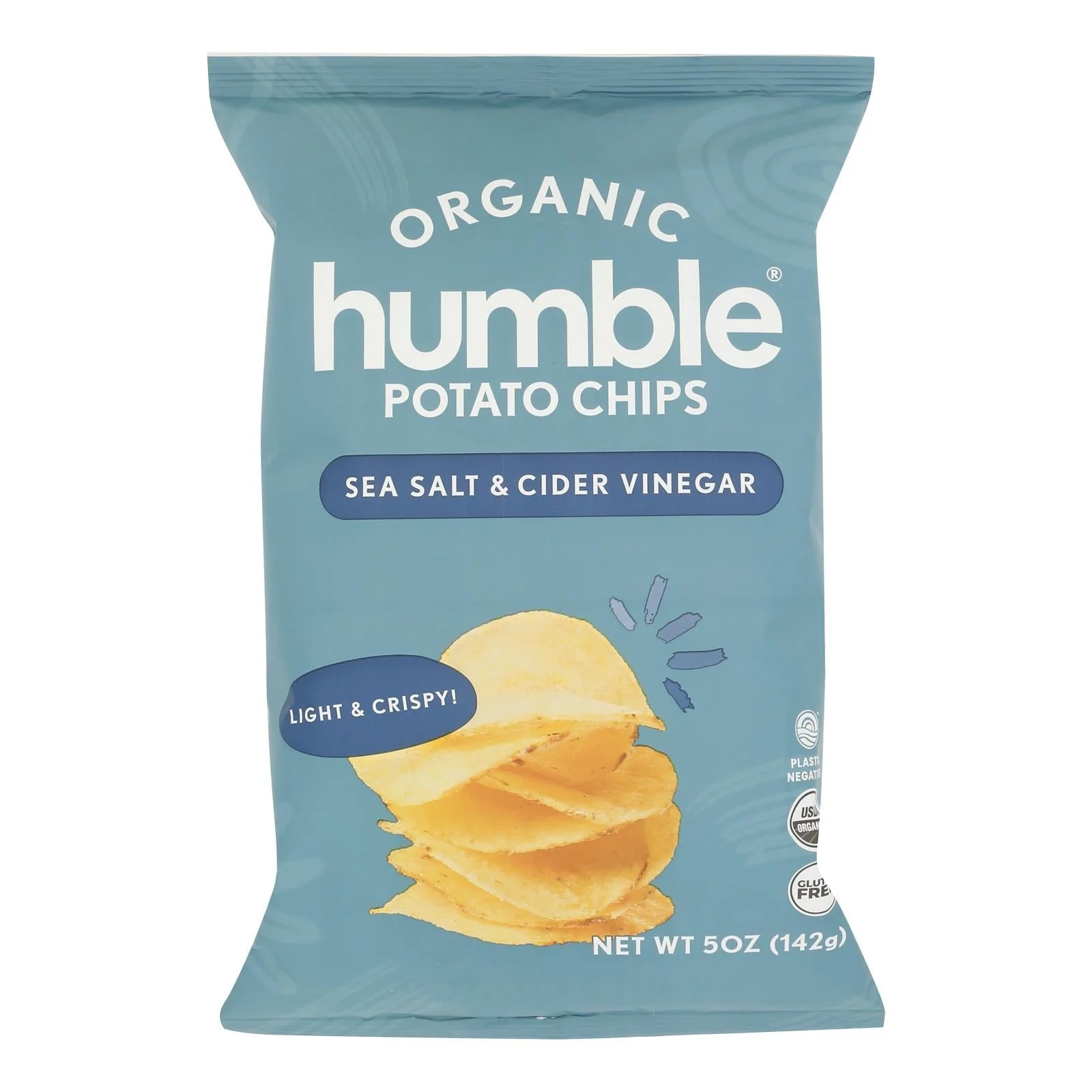 Chips, Potato, Sea Salt & Cider Vinegar,12 - 5 OUNCE