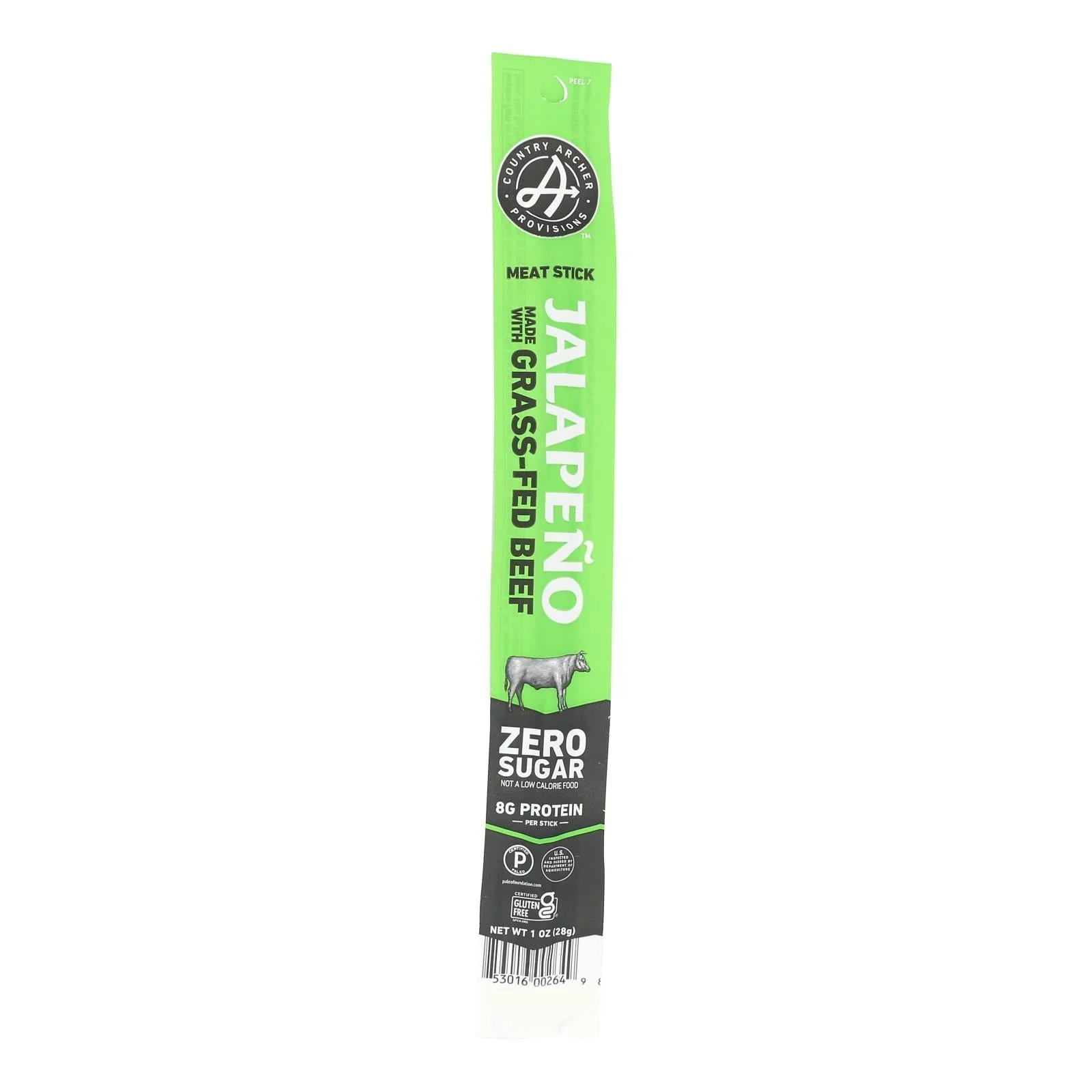 Snack Sticks, Beef, Jalapeno,18 - 1 OUNCE