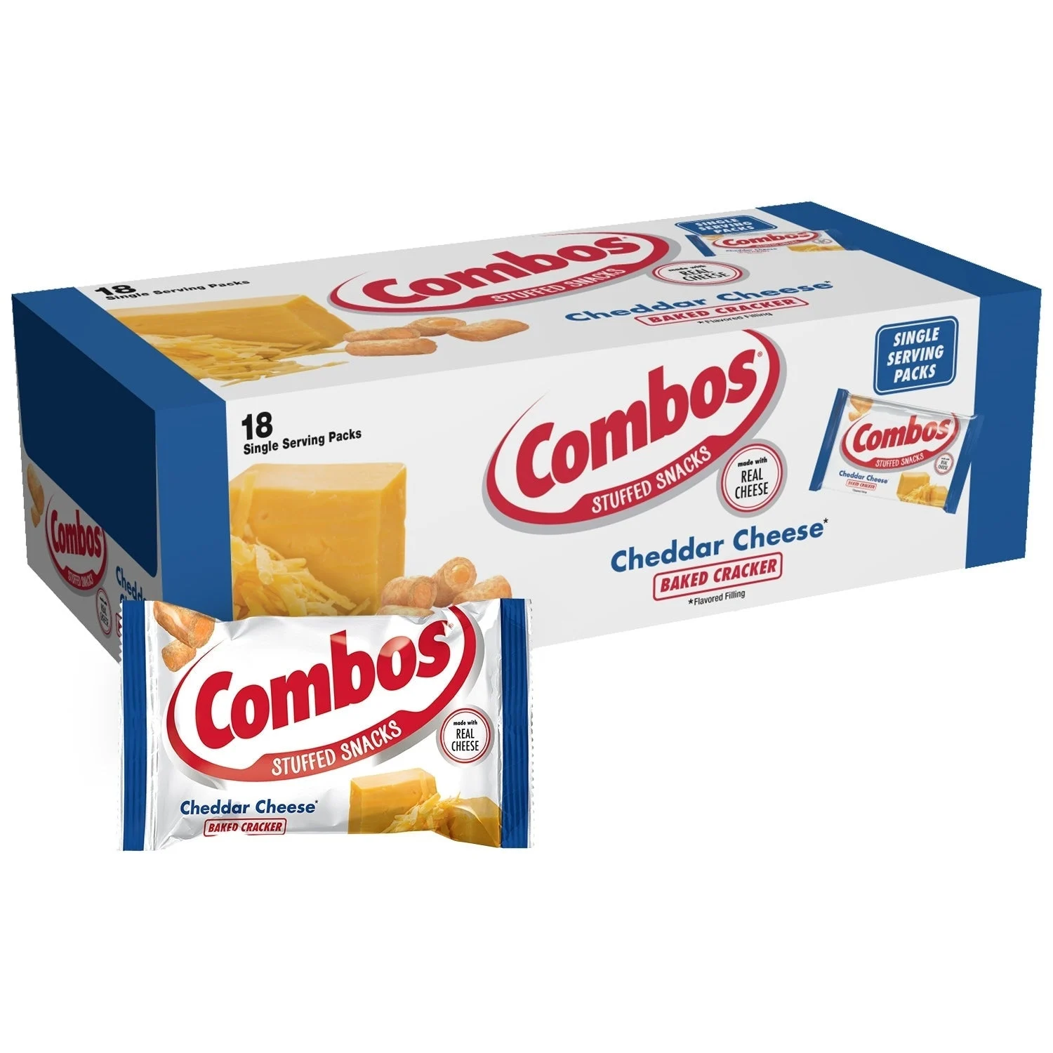 Snacks, Cracker, Cheddar Cheese, Single Serve,12 - 18 PACKAGE
