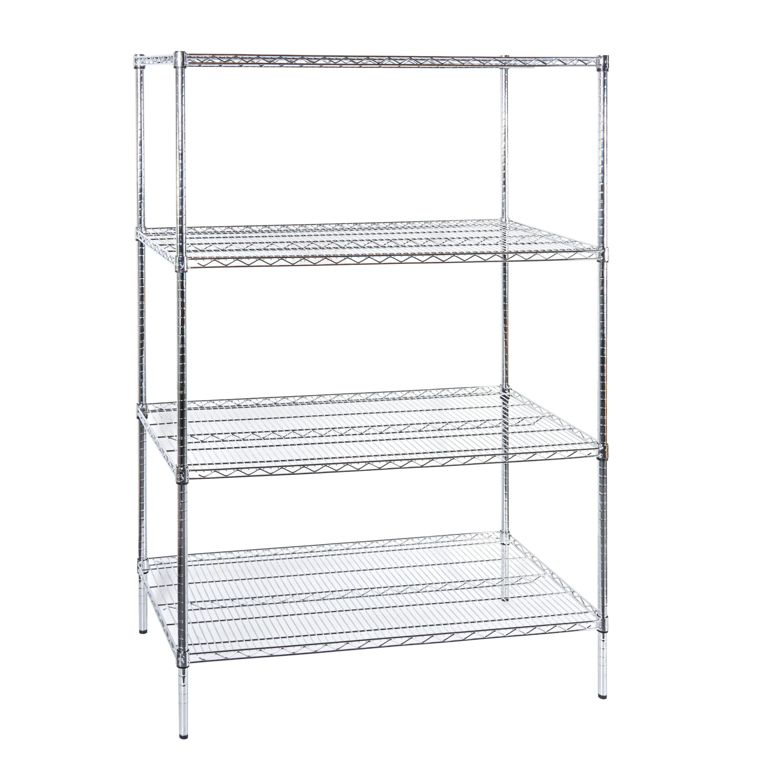 Shelves, NSF, RW Base, 18 x 24 Inch, Chrome, Without Posts,4 - 1 EACH