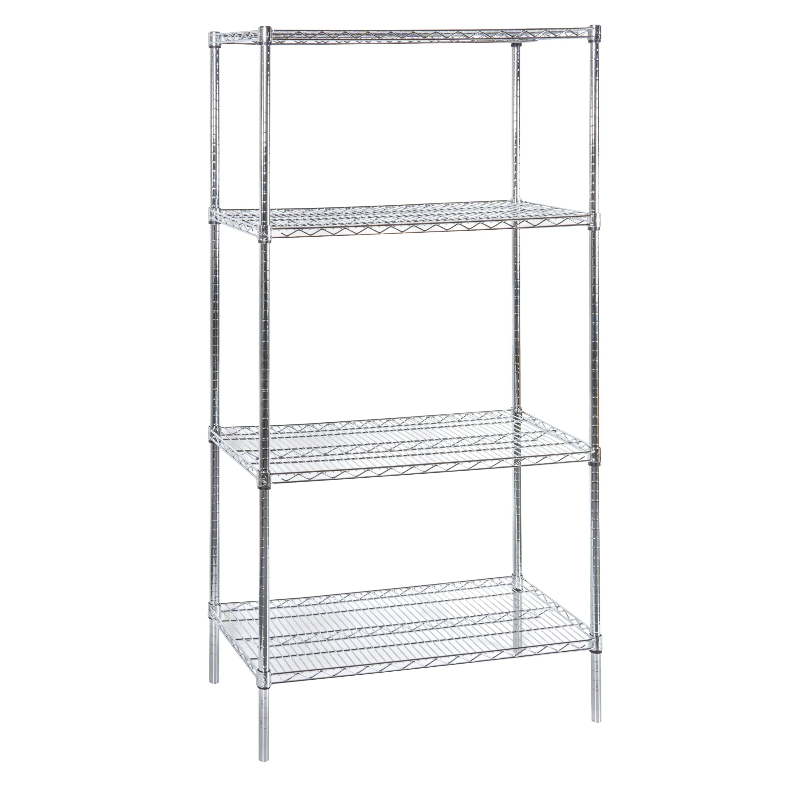 Shelves, NSF, RW Base, 18 x 36 Inch, Chrome,4 - 1 EACH