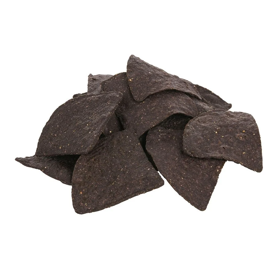 Chips, Tortilla, Fried, Blue, Triangular,6 - 2 POUND