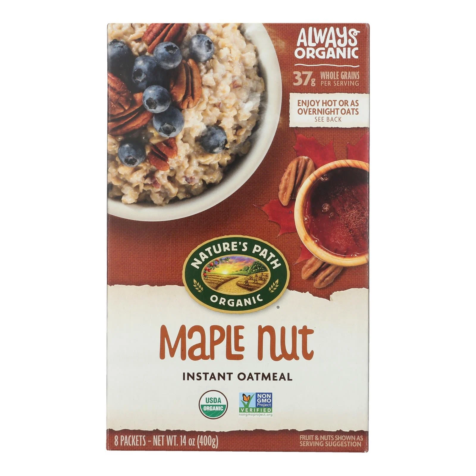 Oatmeal, Maple Nut, Single-Serve Packets, 1.75 Ounce,6 - 8 COUNT