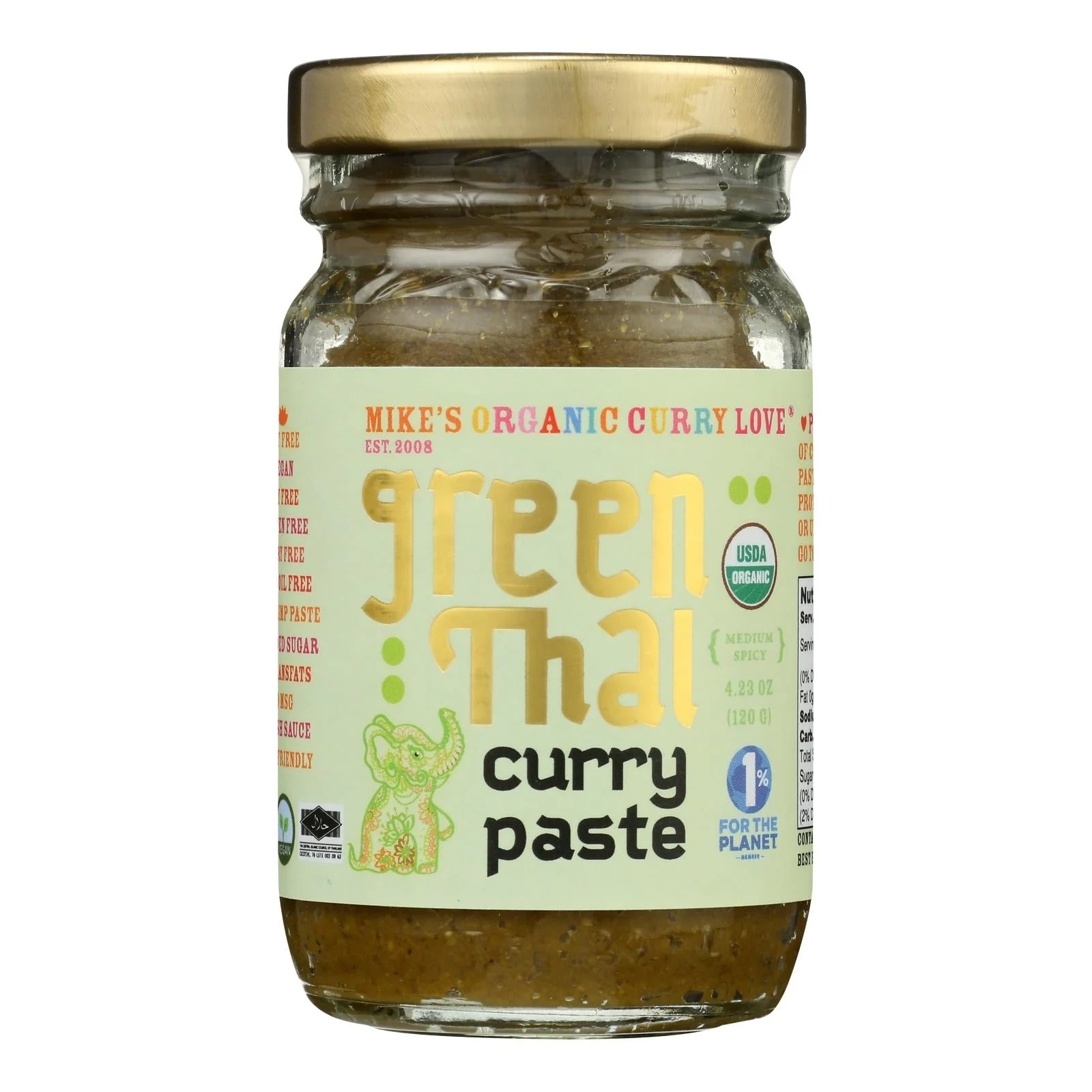 Paste, Curry, Thai Green,6 - 4.23 OUNCE