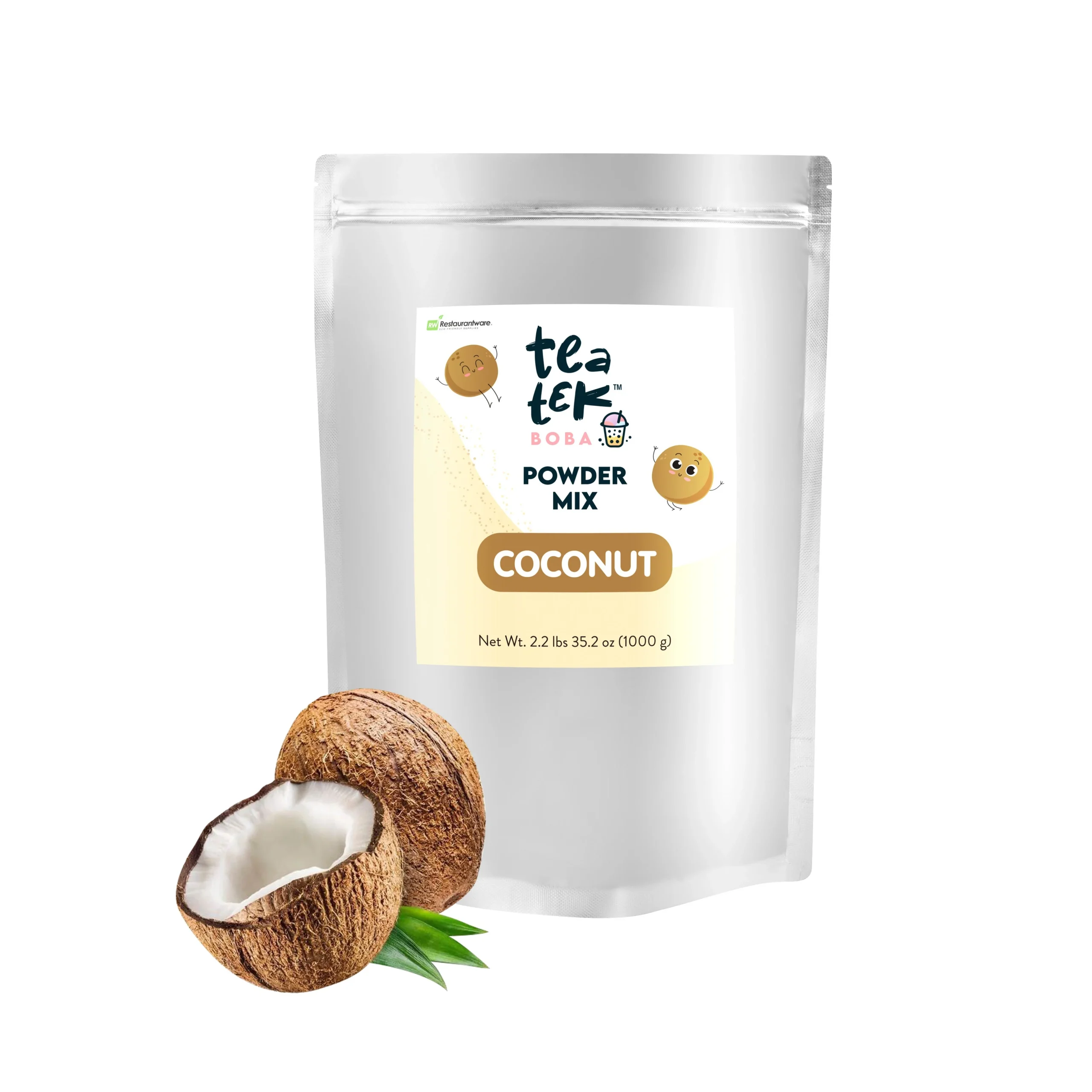 Drink Mix, Coconut, Tea Tek, Powder,10 - 35 OUNCE