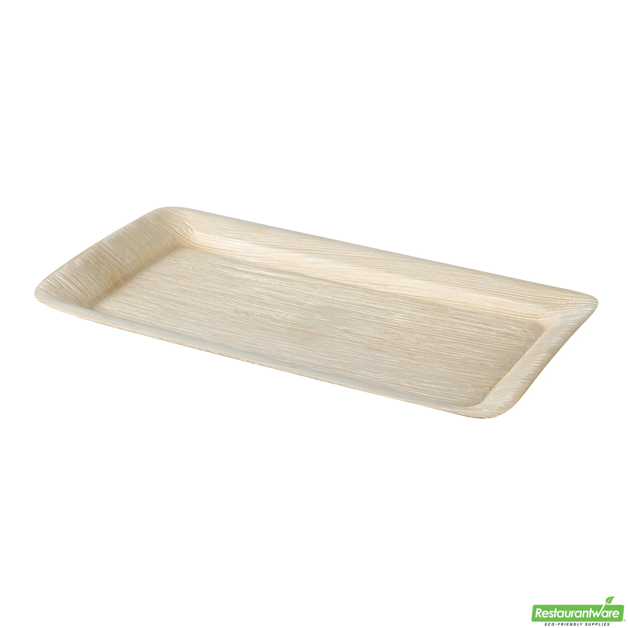 Trays, Indo 12.75 x 7 Inch, Palm Leaf, Natural, Rectangular,4 - 25 COUNT