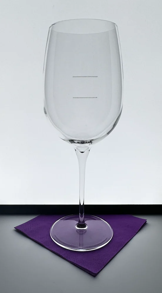 Glasses, Wine, Renaissance, 16 Ounce, Etched 6 & 9 Ounce Pour Line,12 - 1 EACH
