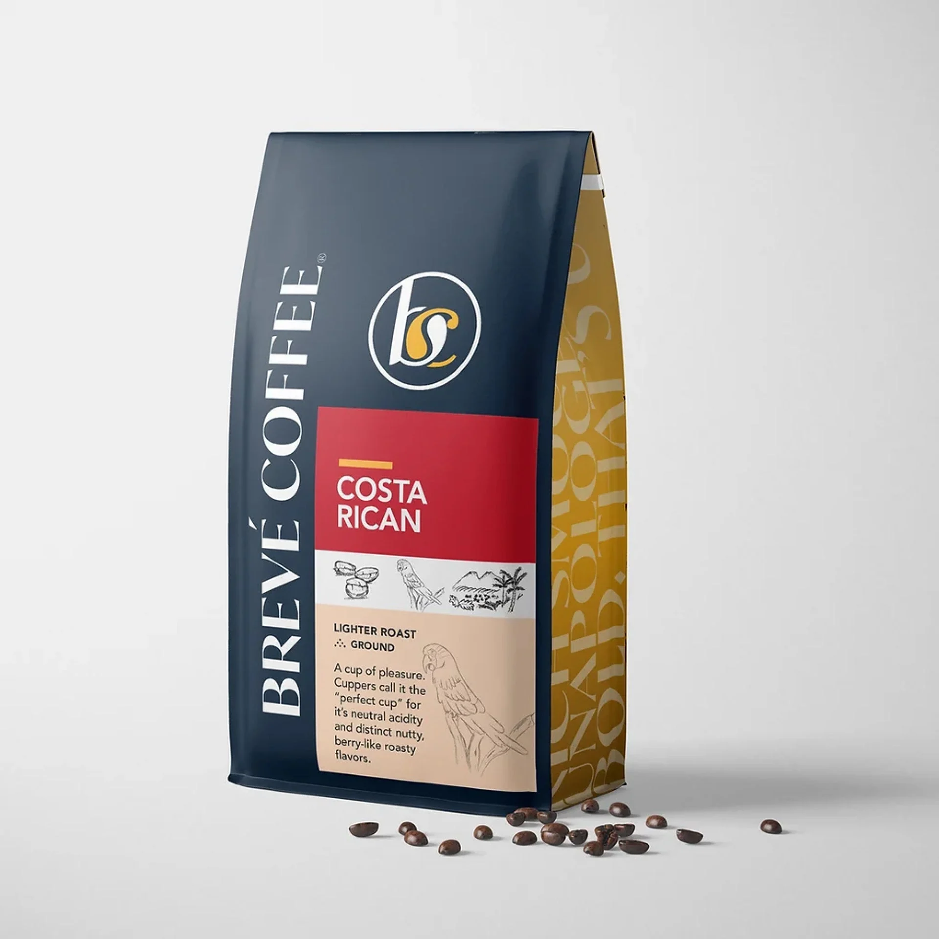 Coffee, Whole Bean, Costa Rican,2 - 5 POUND