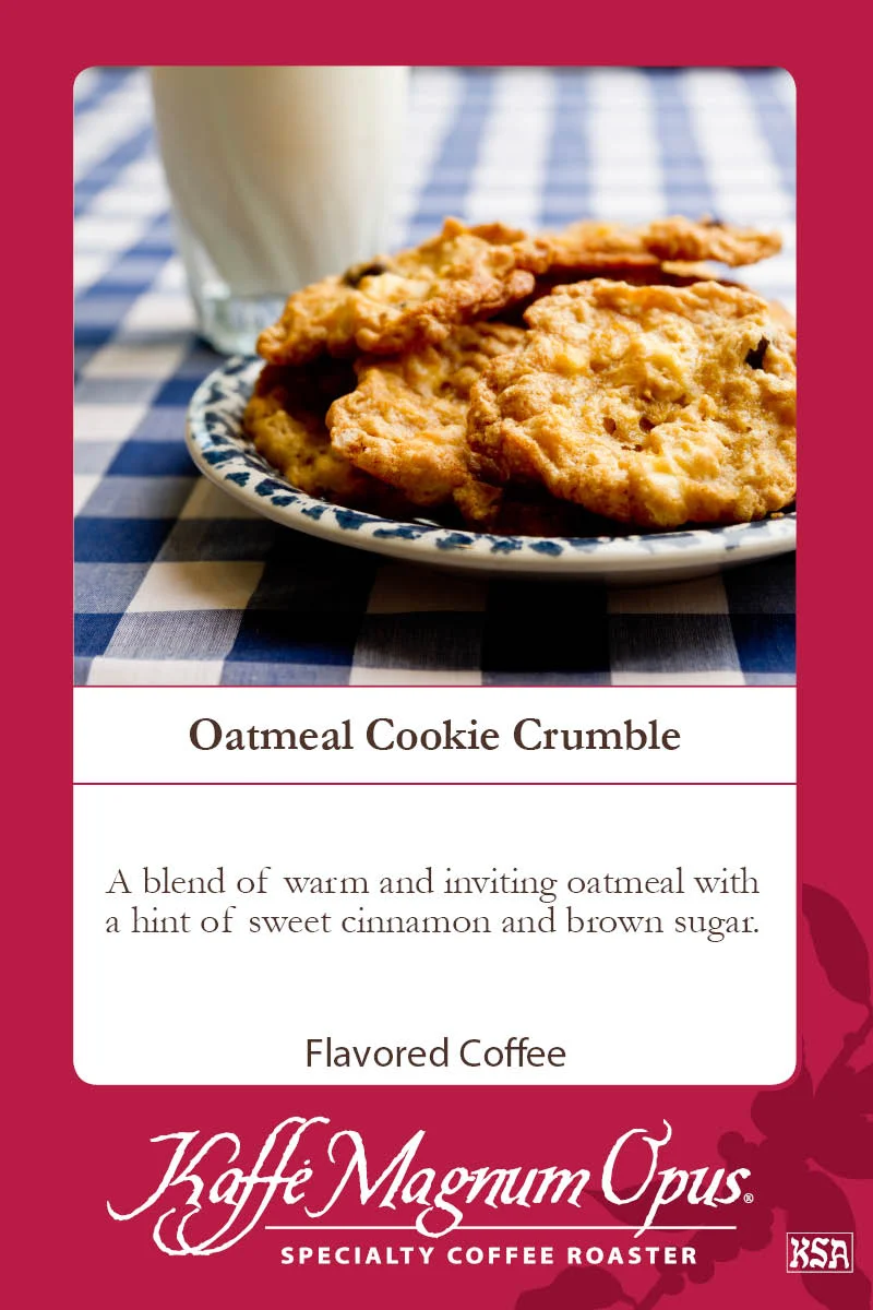 Coffee, Ground, Oatmeal Cookie Crumble, Portion,72 - 2.5 OUNCE