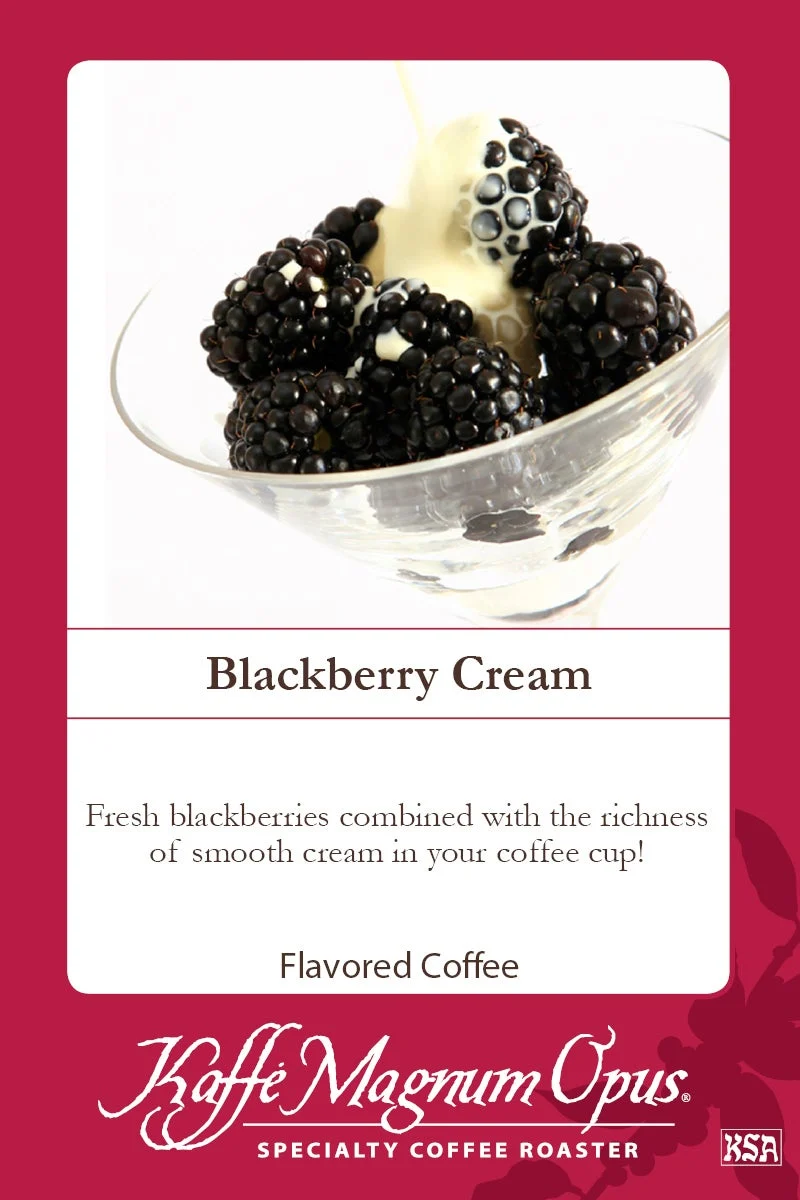 Coffee, Whole Bean, Blackberry Cream,2 - 5 POUND